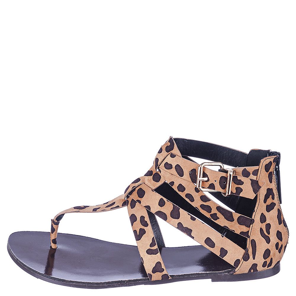 POSH Sure Bet Thong Sandals SURE BET/LEOPARD - Shiekh