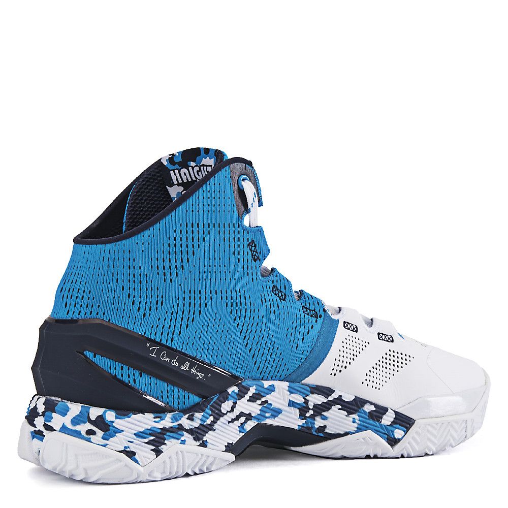 Under armour curry 2 deals blue men