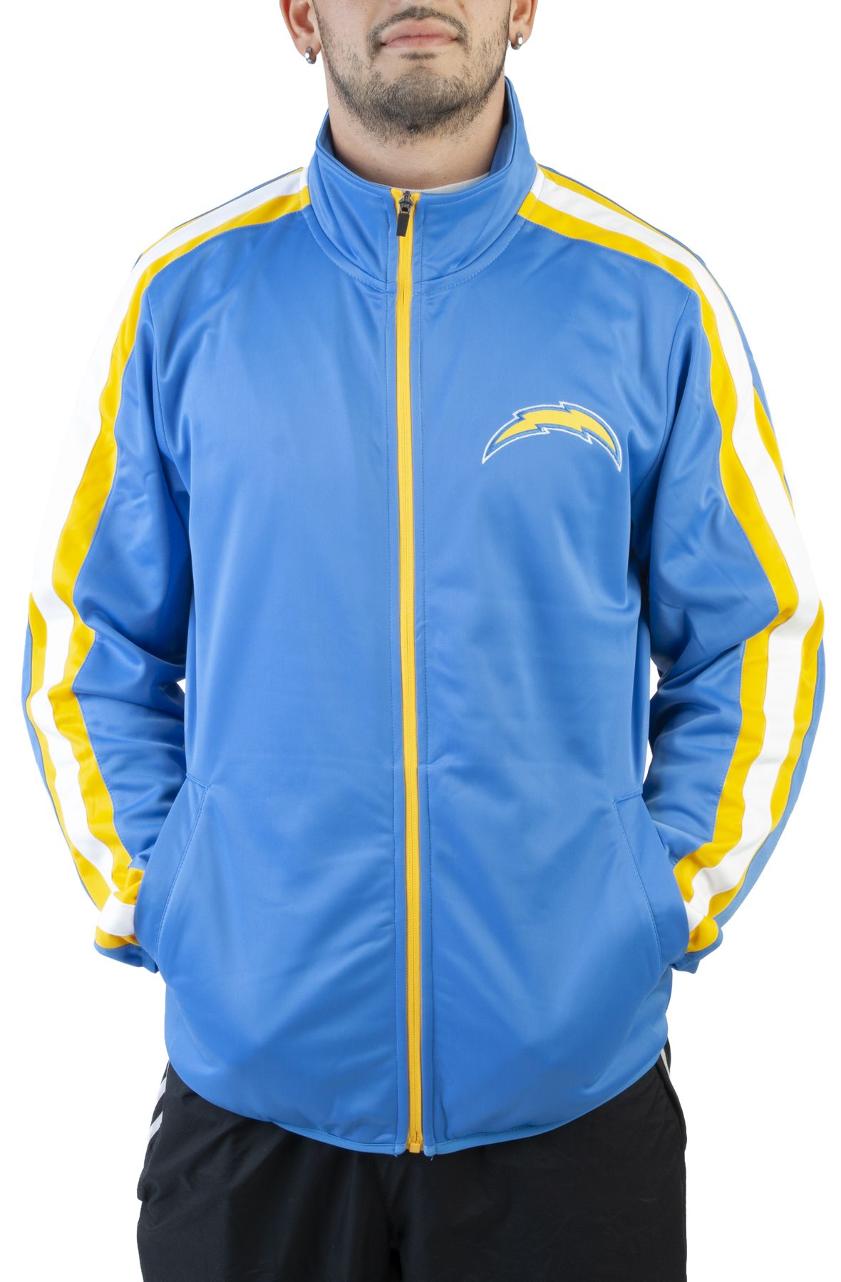 STARTER Los Angeles Chargers Track Jacket LA200957 CHG - Shiekh