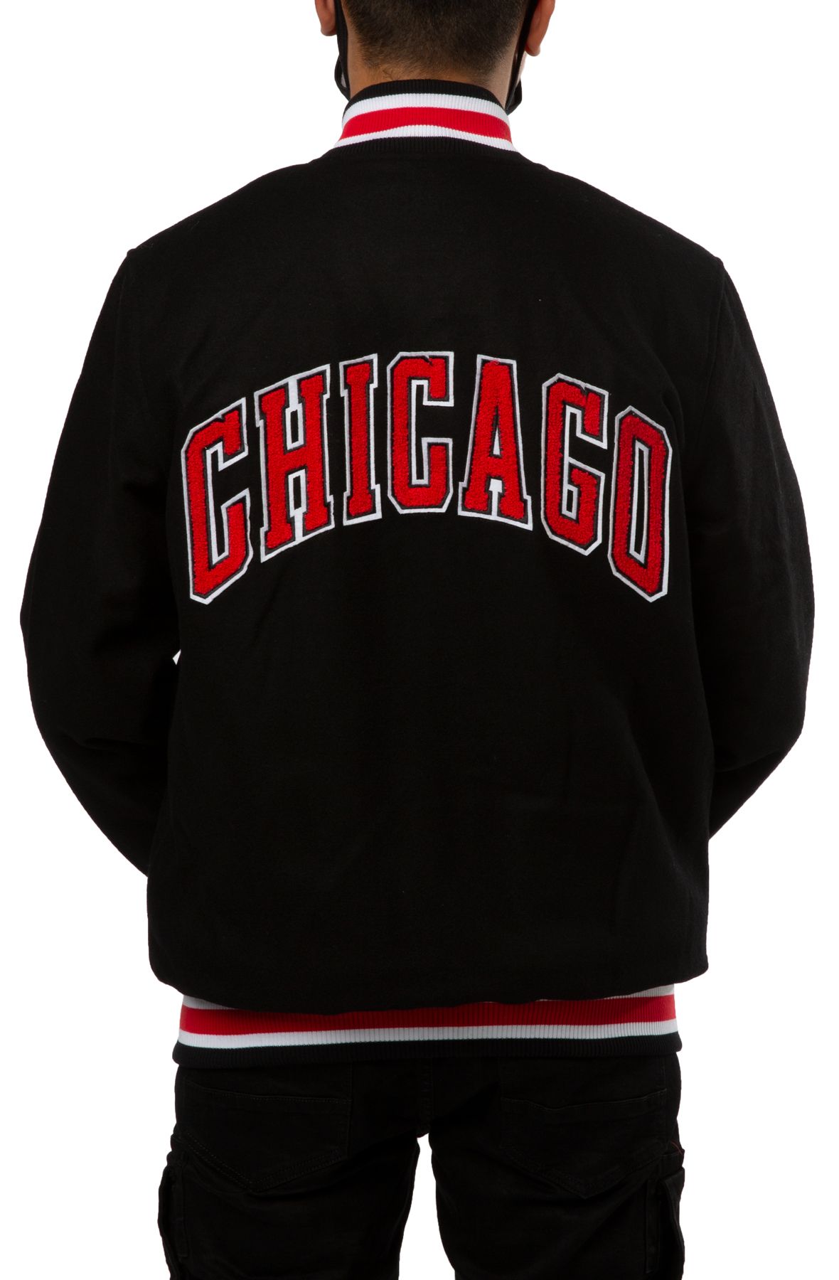 Chicago Bulls Wool Varsity Jacket