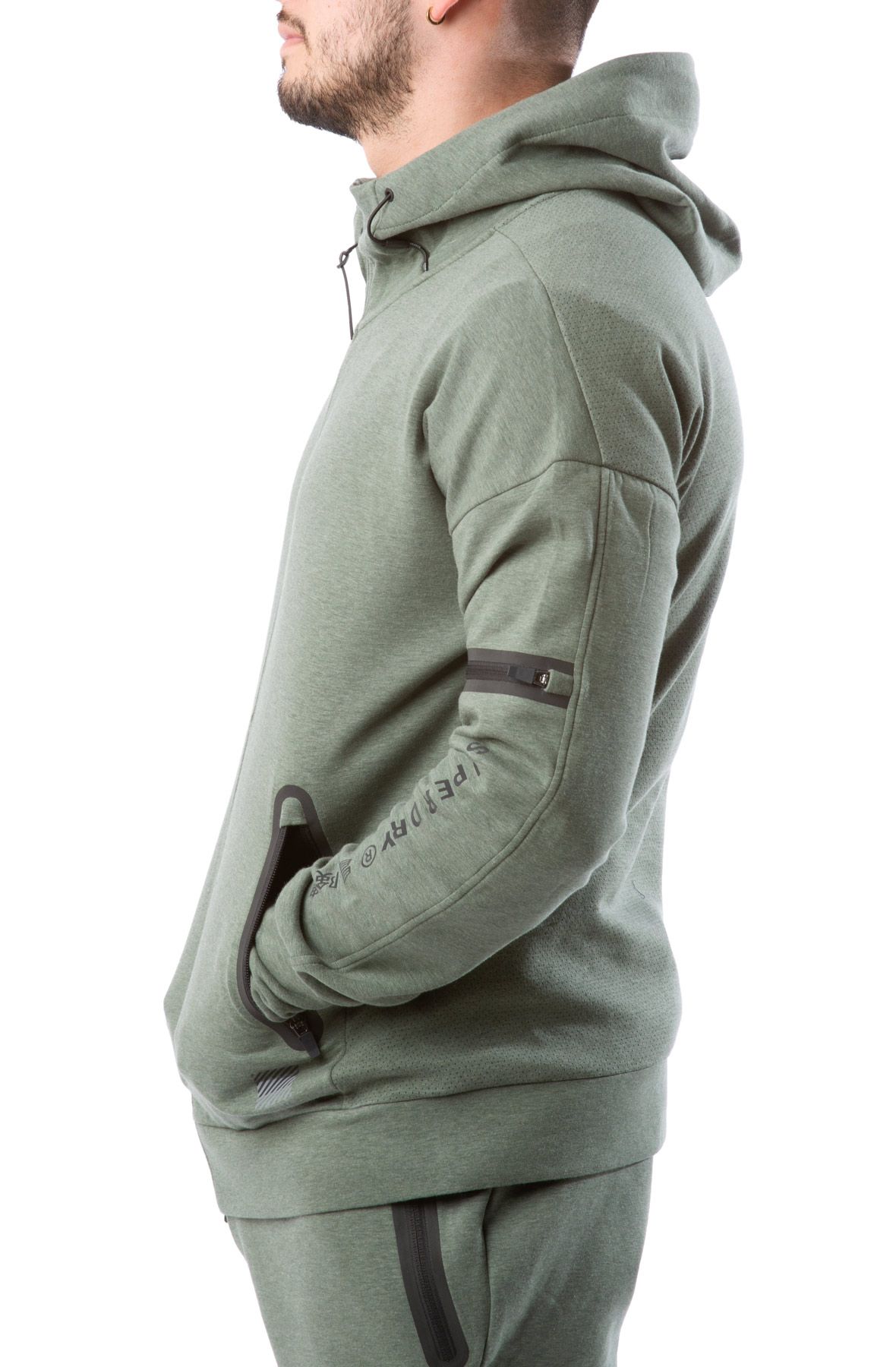 SUPERDRY Training Gymtech Zip Hoodie MS310174ABRN Shiekh