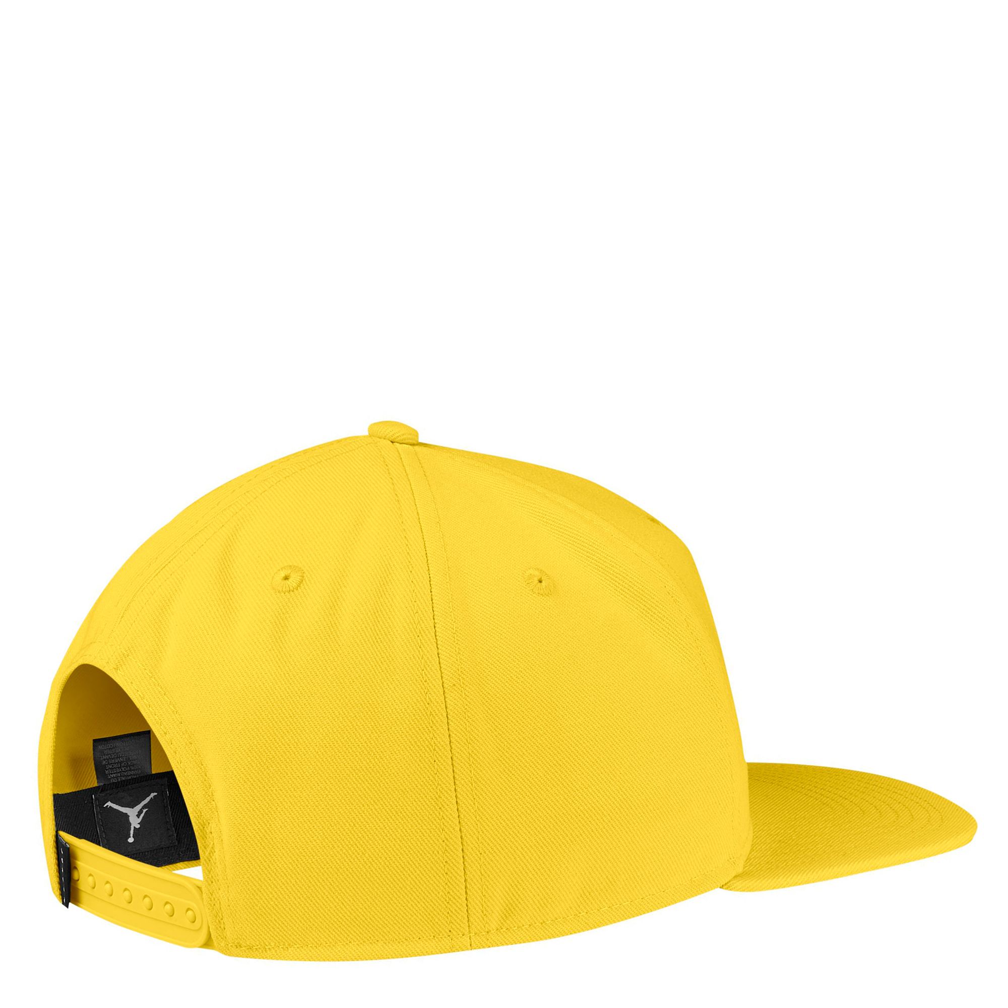 Shop Jordan Pro Jumpman Snapback Hat AR2118-705 yellow