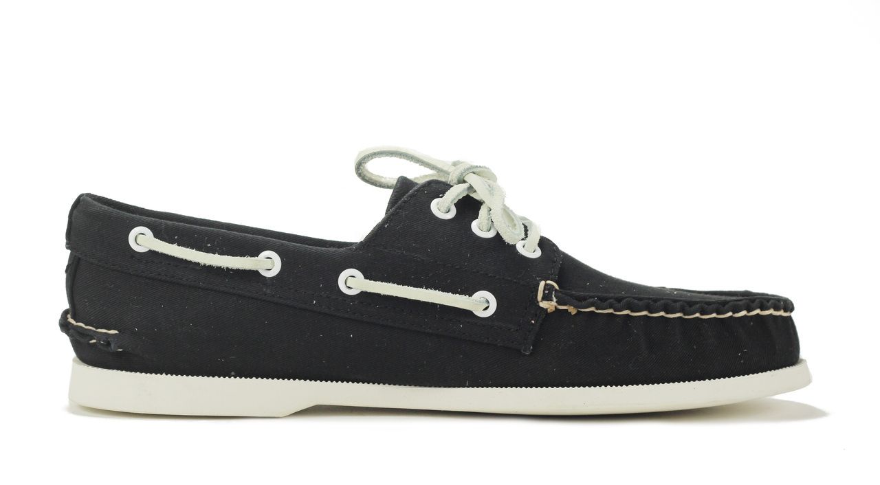 SPERRY TOP-SIDER Sperry Topsider: A/O 3 Eye Canvas Black  display picture 2