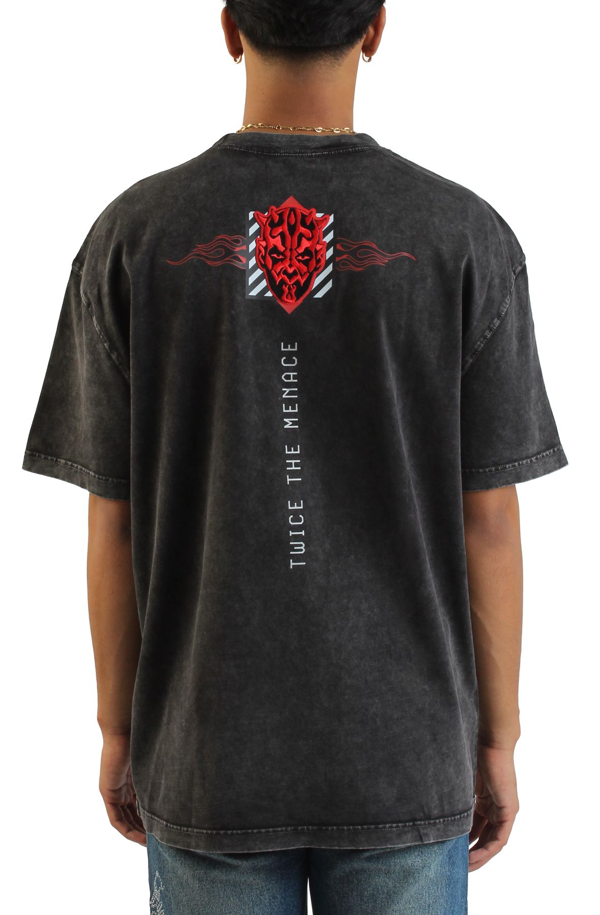 レア jackson matisse Darth Maul Pocket Tee Darth Maul Starwars Bootleg Rap Tee, Vintage Starwars Darth