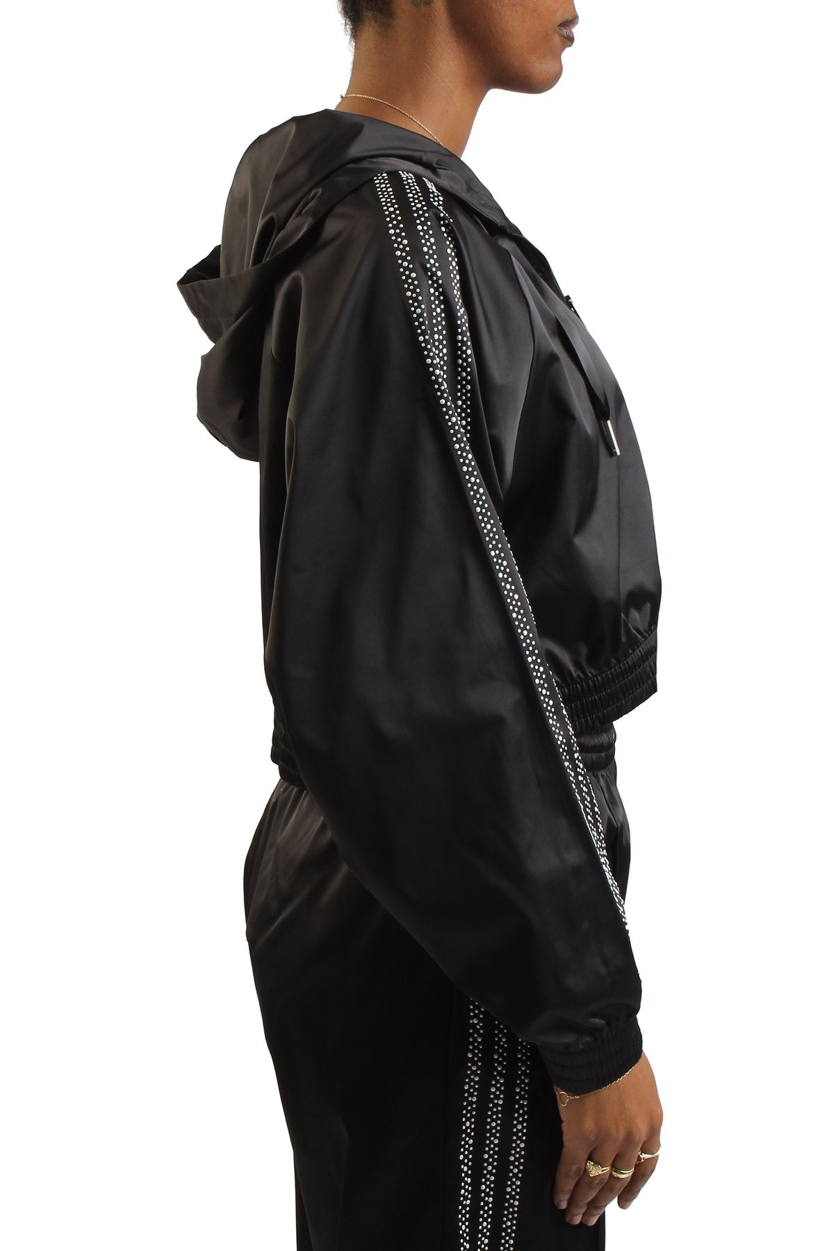 ADIDAS Pearl Cropped Zip-Up Hoodie KC7864 - Shiekh