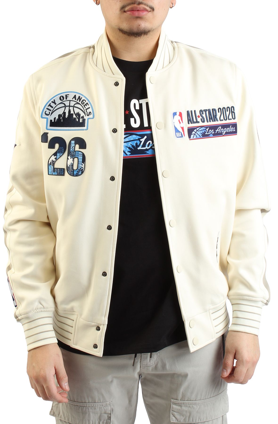【限定品/新品未使用】NBA VARSITY JACKET ジャケット PRO STANDARD NBA All Star 2026 Rib Double Knit Jacket BAA6516684