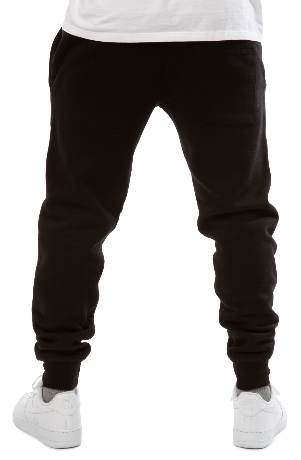 VENLEY Buttersoft Fleece Joggers 2508-BLK - Shiekh