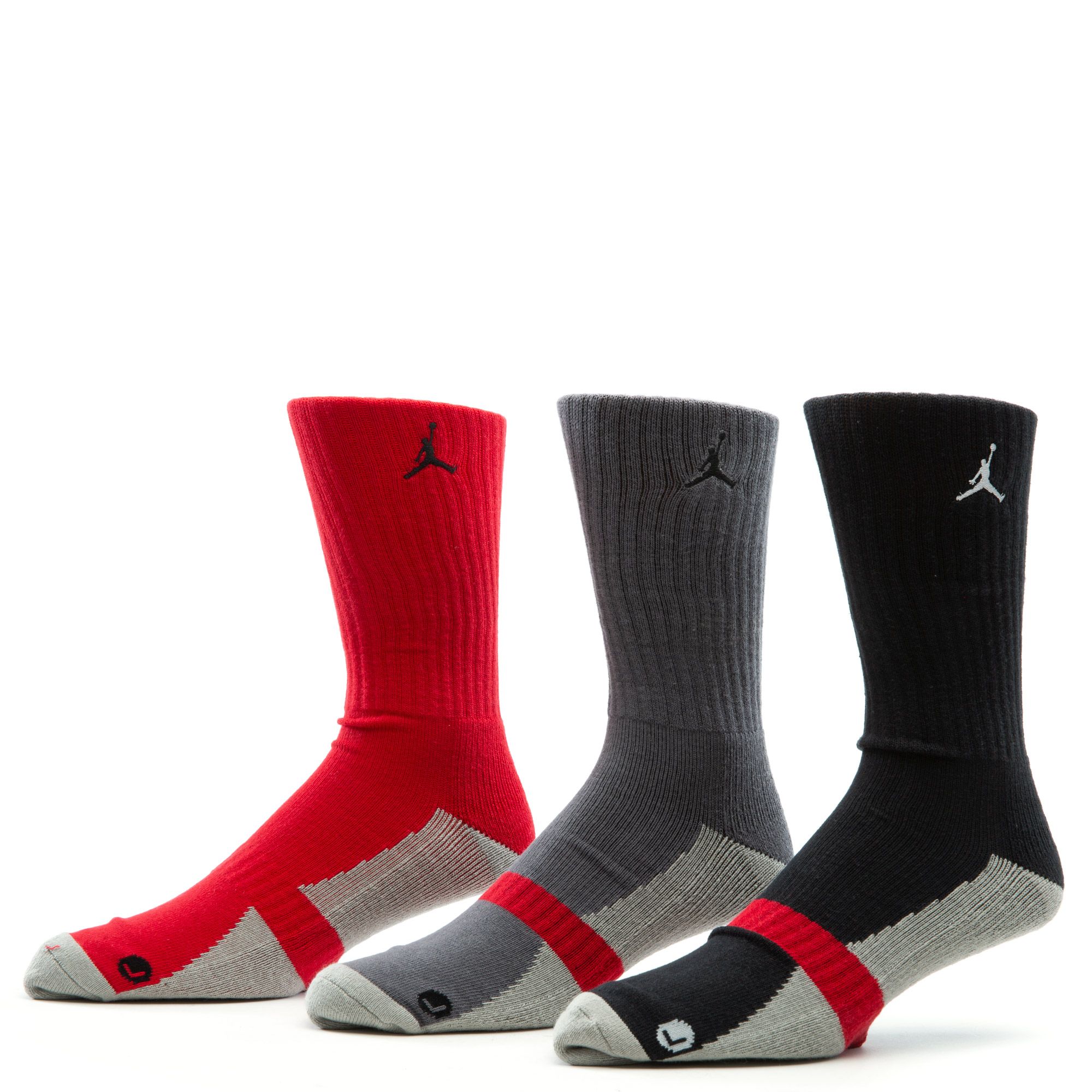 Jordan jumpman crew socks 3 pack on sale