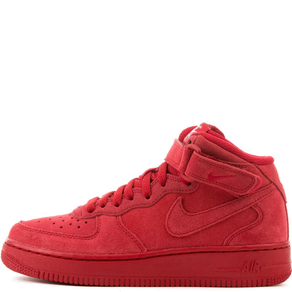 air force 1 mid white and red