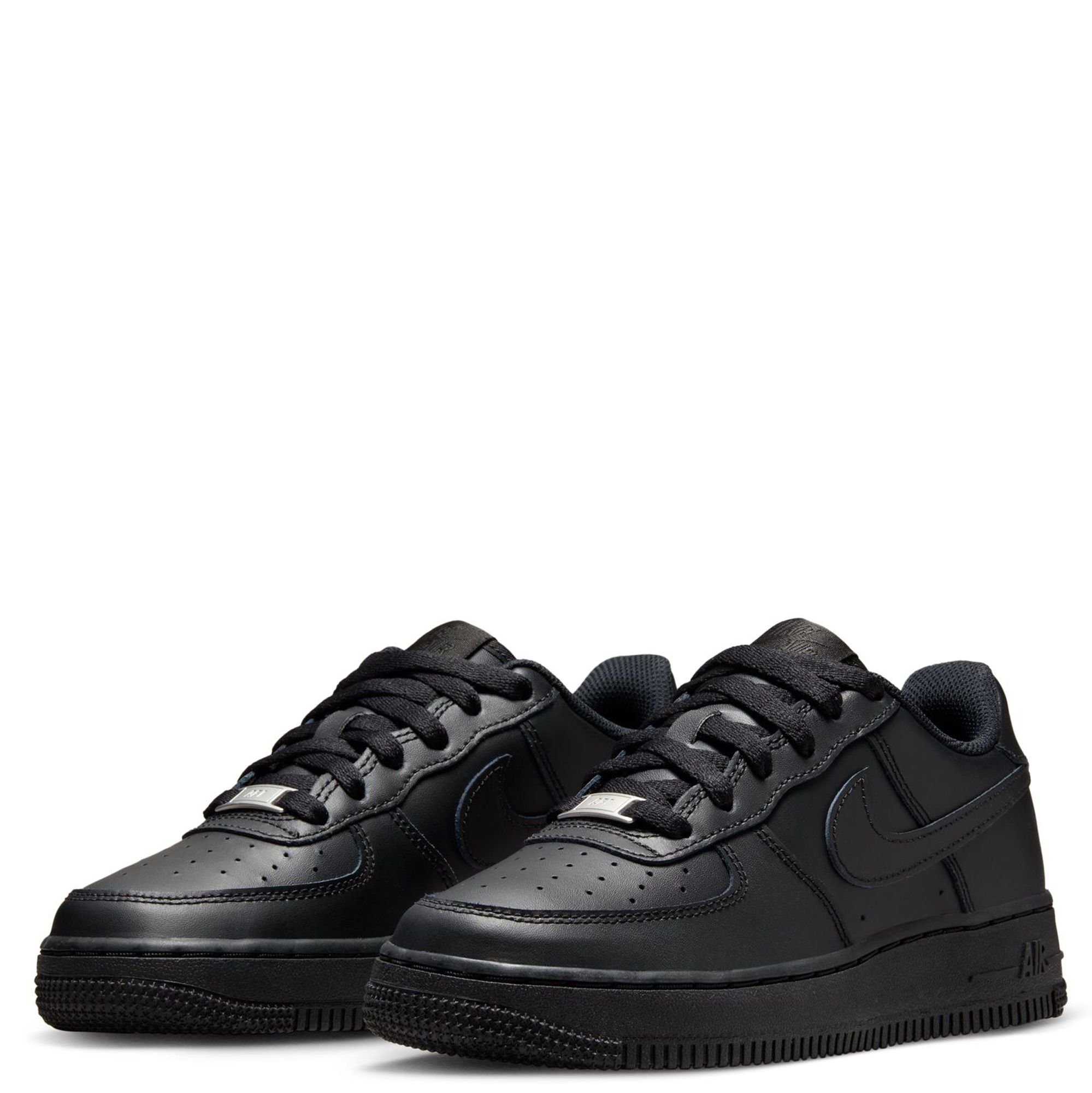 grade school air force 1 black