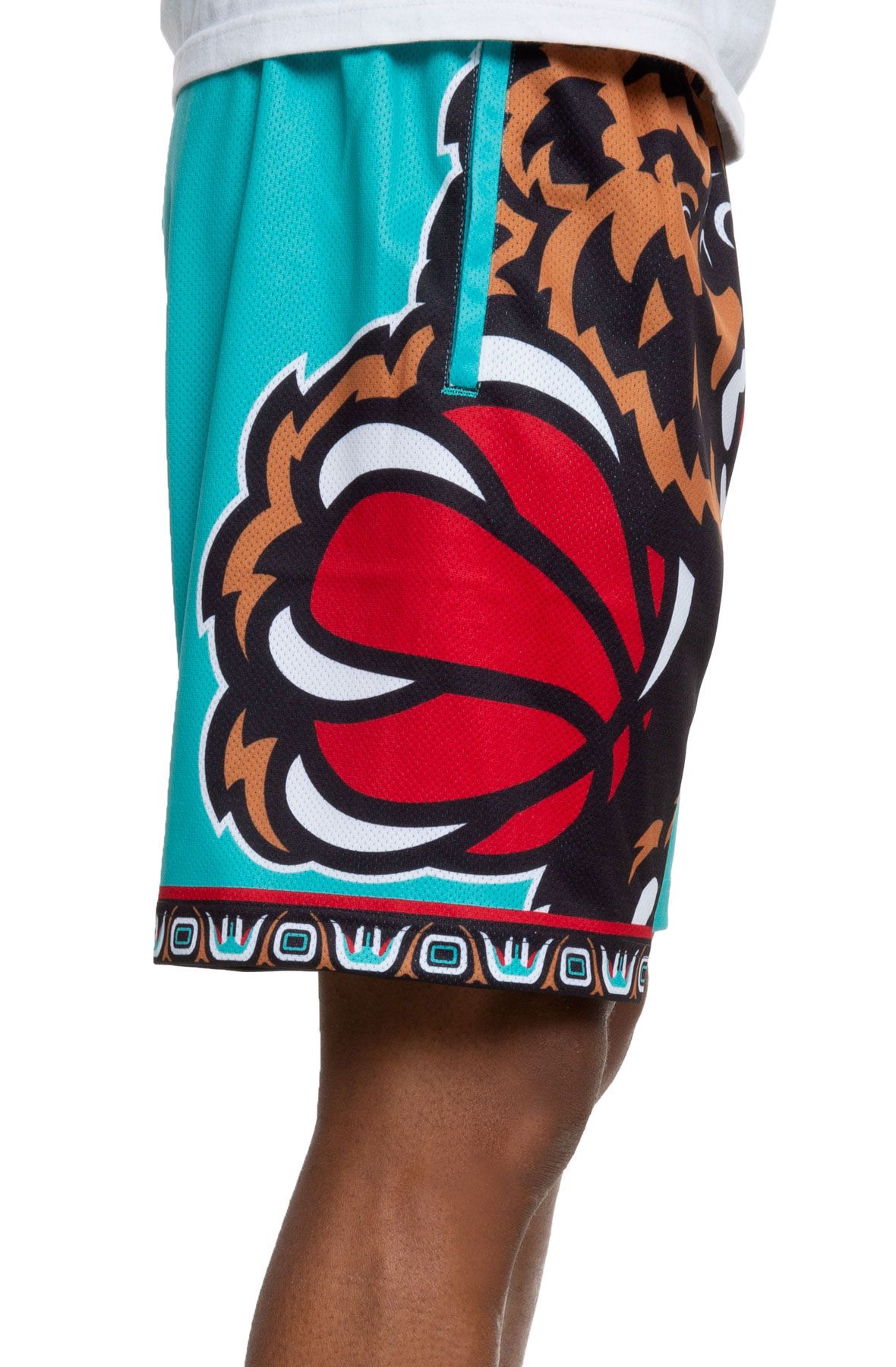 Mitchell & Ness Memphis Grizzlies Teal Hardwood Classic Shorts Reload  3.0 Size M