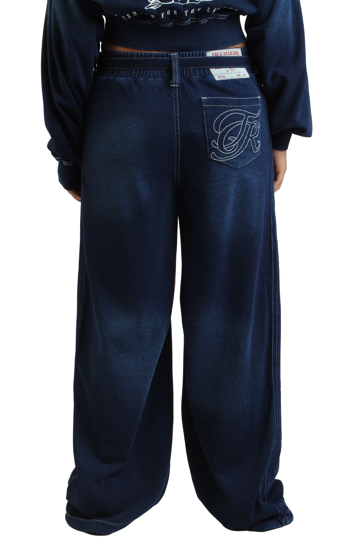 TRUE RELIGION Washed Barrel Sweatpant 210185C - Shiekh