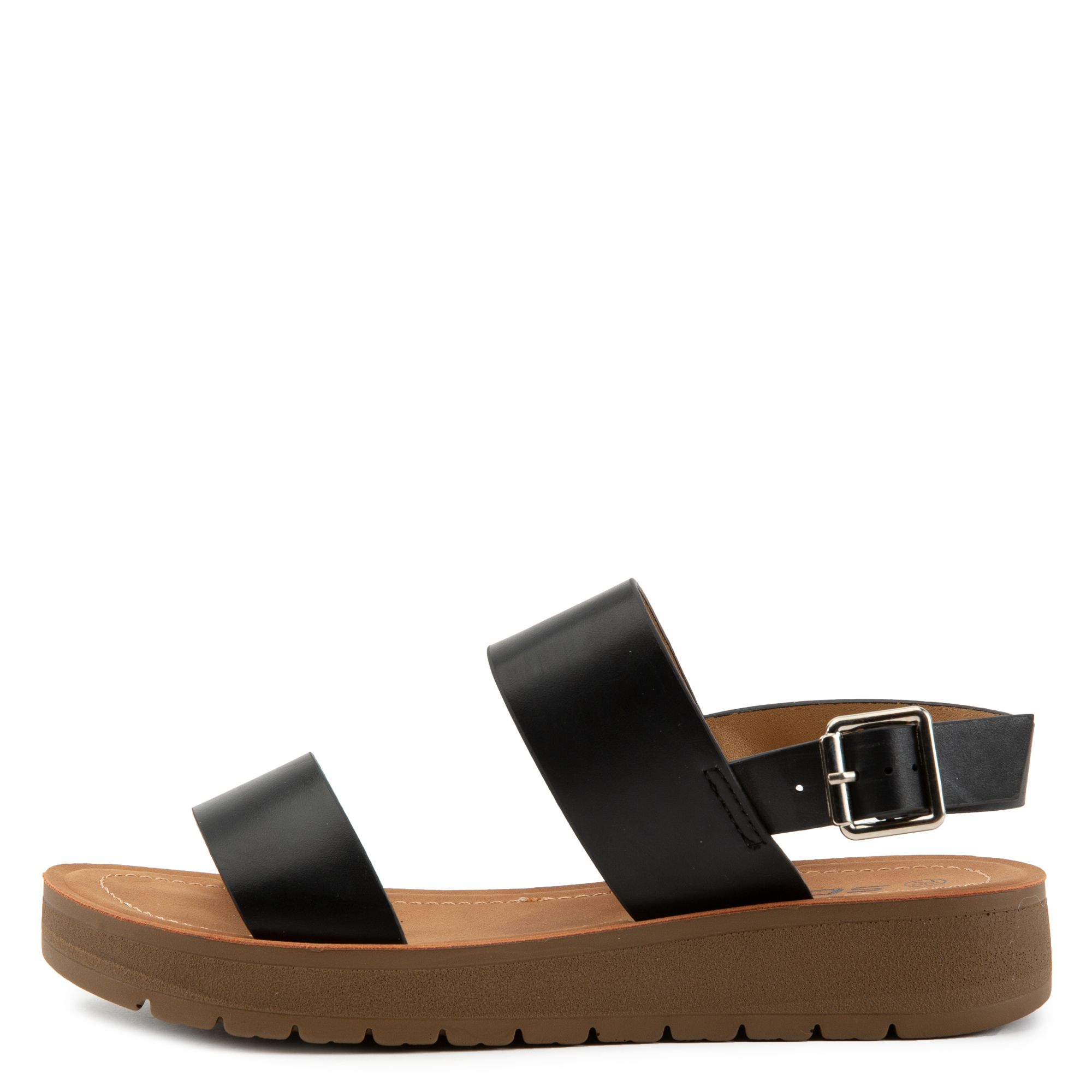 next womens black sandals