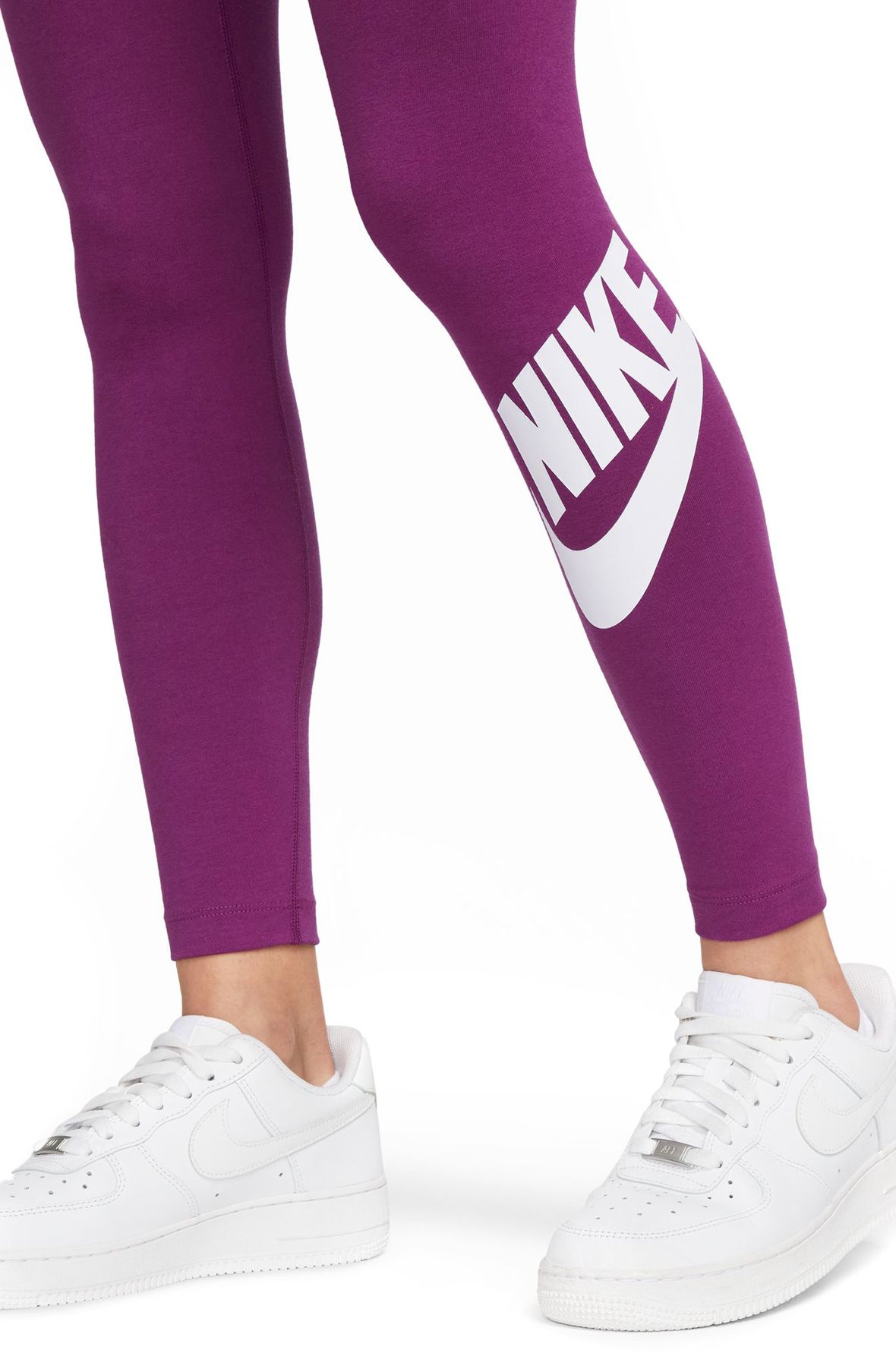 Nike Women's Essential White/Black Zebra Print HR Leggings (CV8597-100) Sz  XS/S