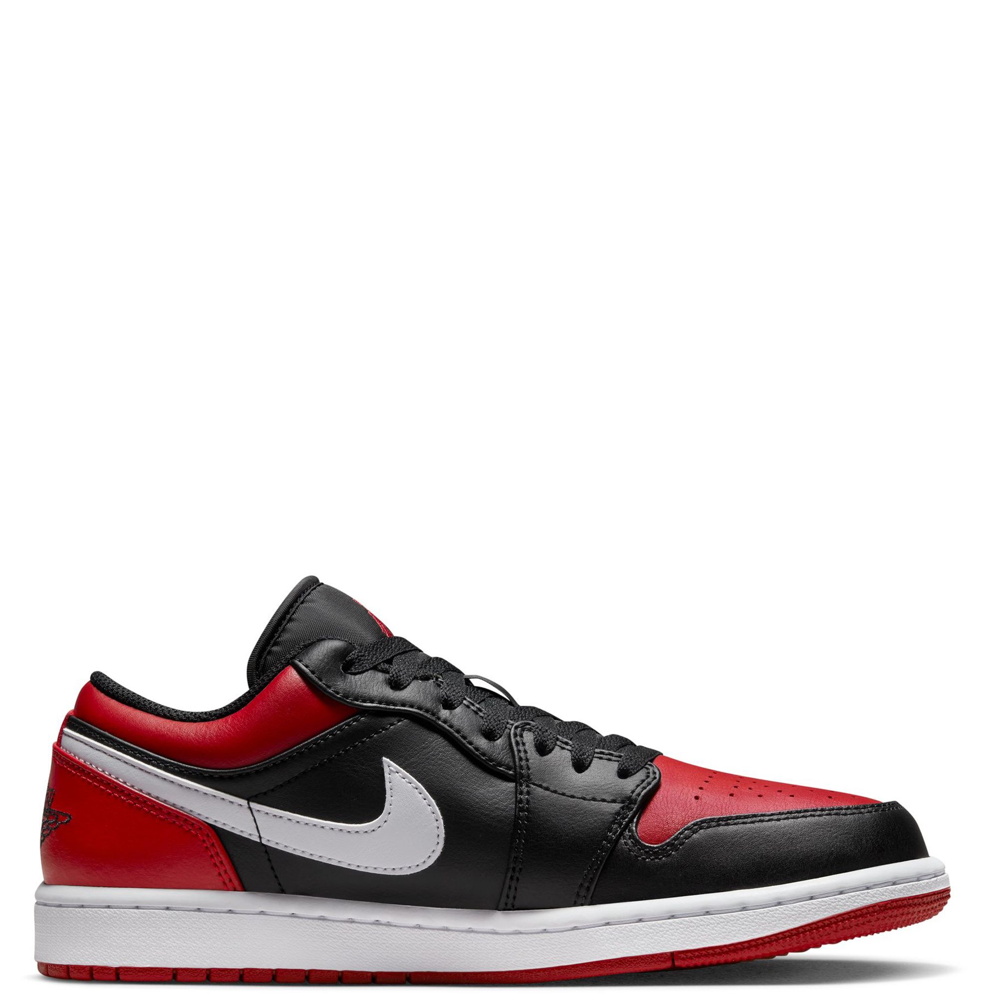 Jordan AIR JORDAN 1 LOW - Zapatillas - gym red/white/black/rojo 
