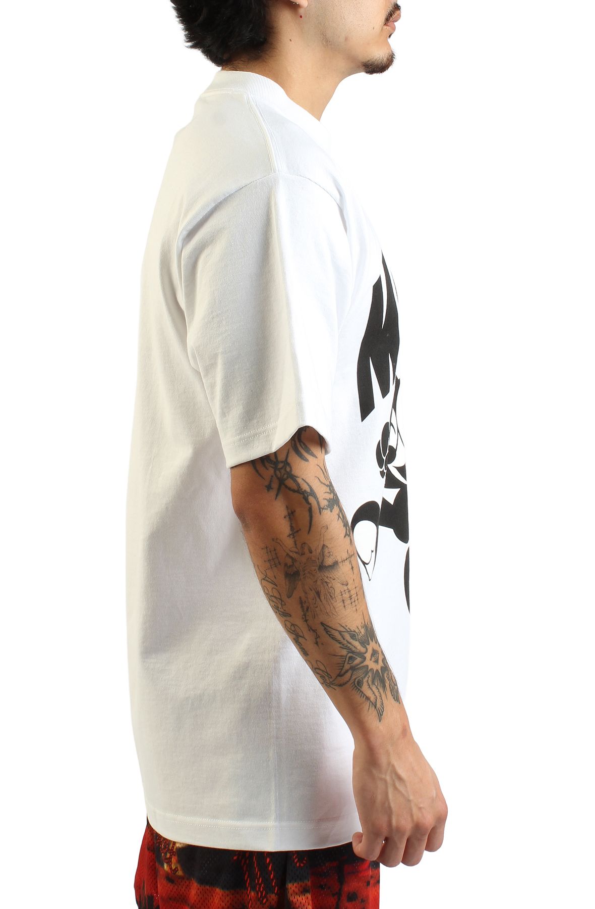 MARKET Felix The Cat Dunking T-Shirt MKT25FW-SS0565WHT - Shiekh