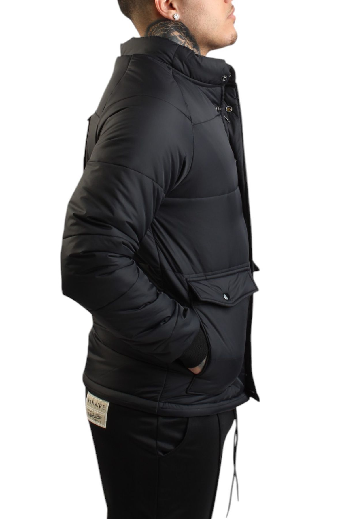 MITCHELL AND NESS Waraire Puffer Jacket JK7965-MNNBLCK - Shiekh