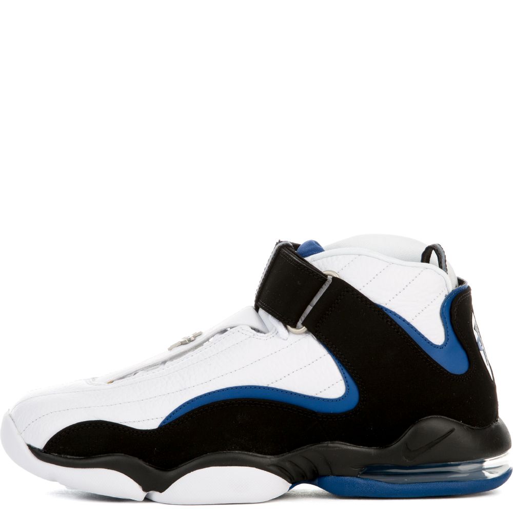 Air Penny IV Shoe WHITE/BLACK-ATLANTIC BLUE