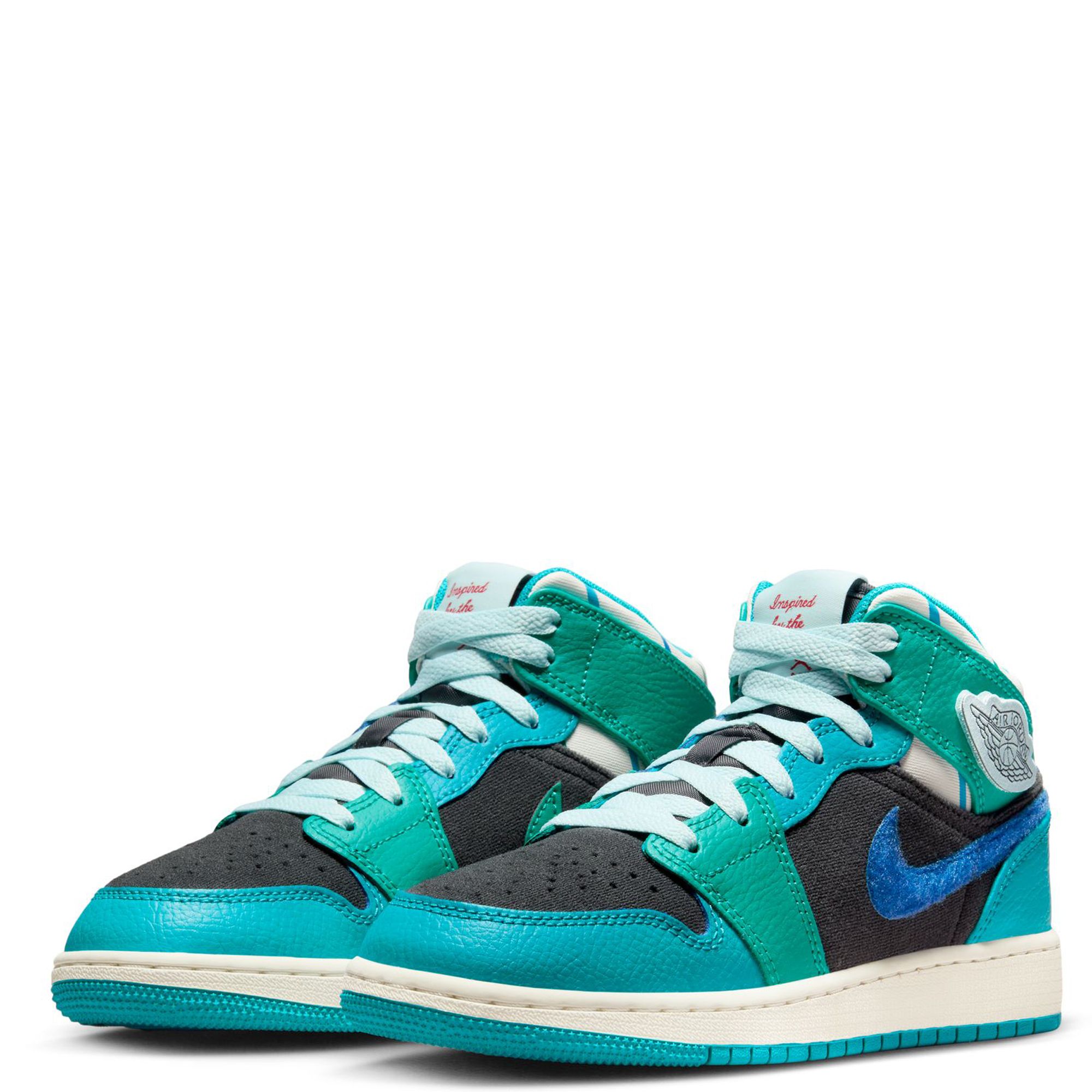 cyan jordan 1s