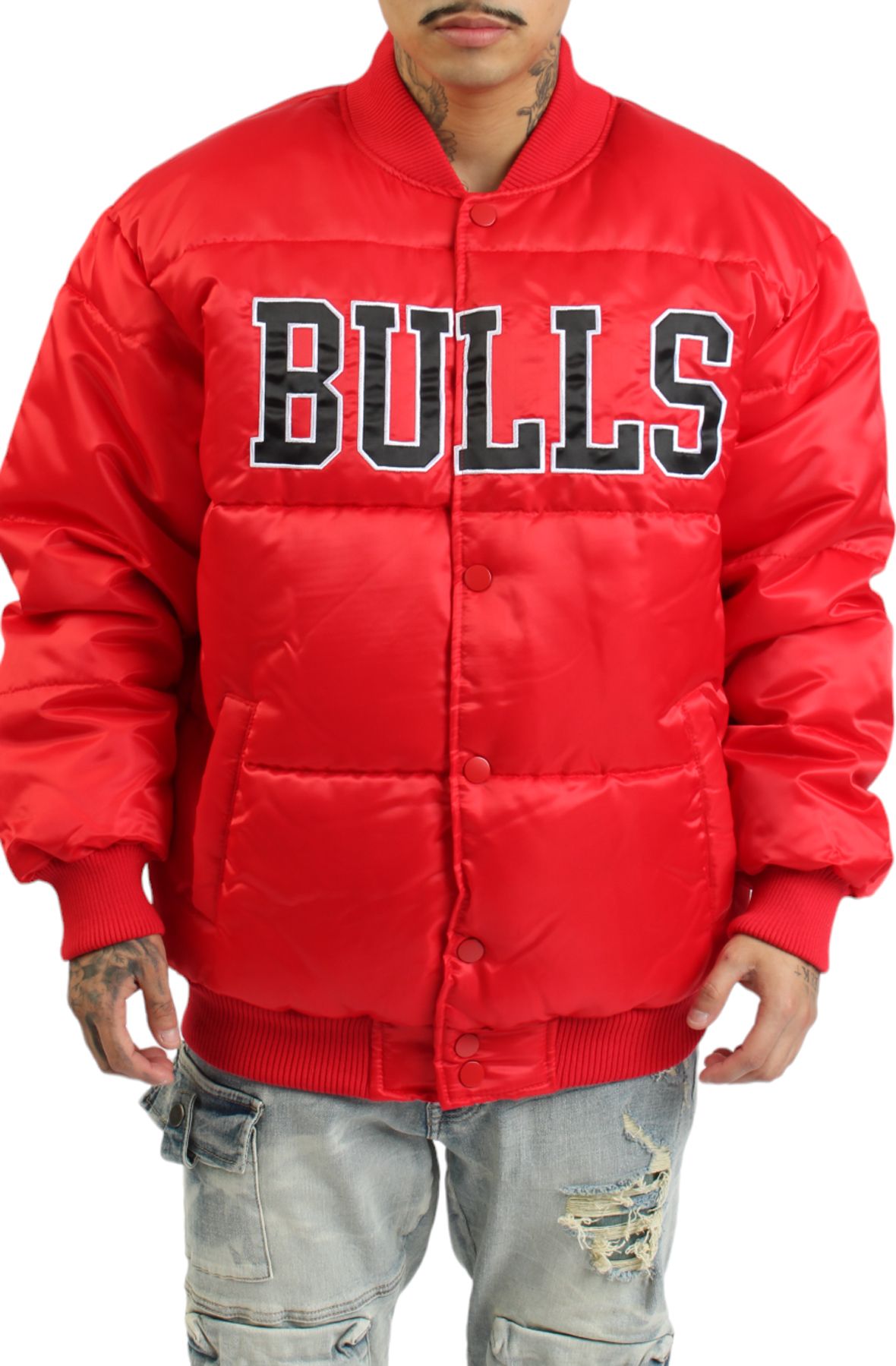 G 111 APPAREL LTD. Bulls Puffer Jacket LA330443 CGB Shiekh
