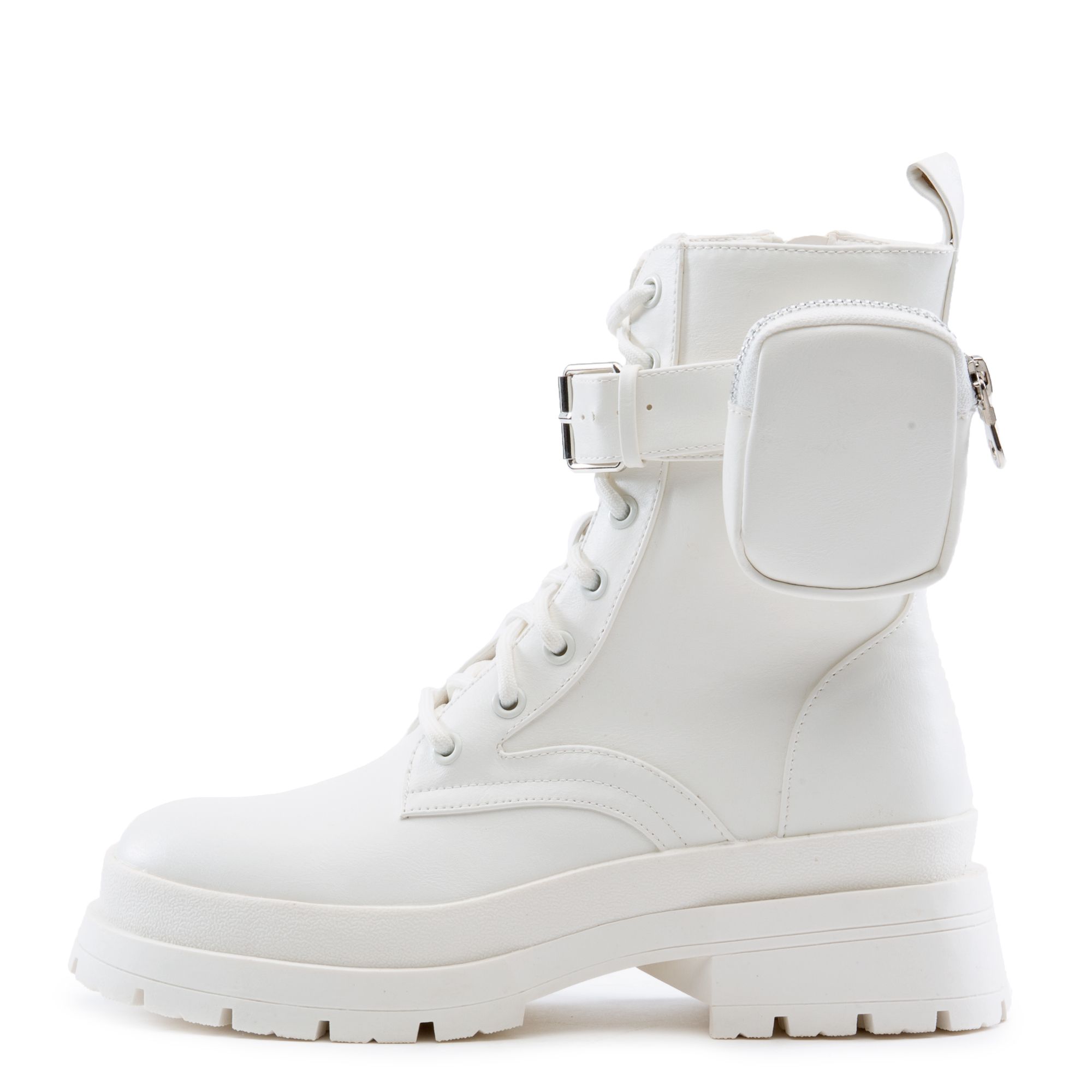 LILIANA DUB-2 Combat Boots DUB-2-WHT - Shiekh