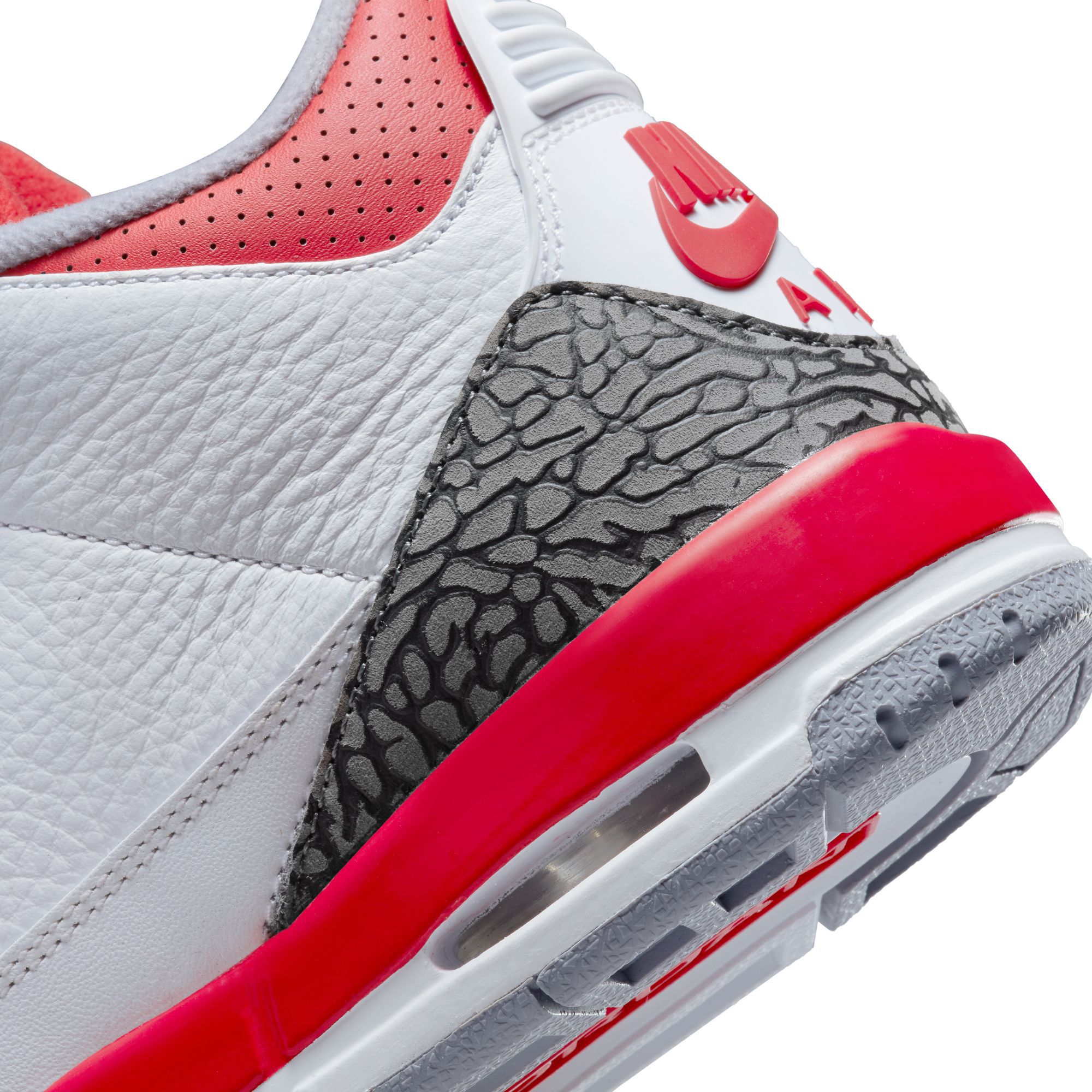 retro 3 white fire red black