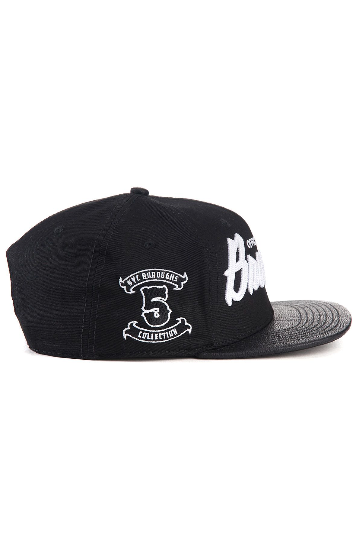 OFFICIAL CROWN OF LAUREL The Brooklyn Snapback Hat in W15-1738BLK - Shiekh