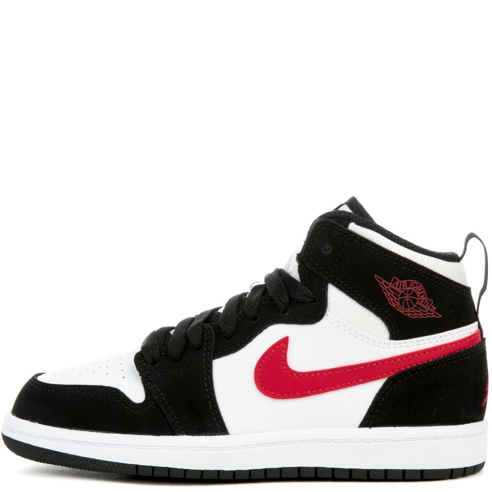 Nike Air Jordan 1 ブラック 8.5 Nike Air Jordan 1 Mid GS Black/Racer Blue 554725-084 Size 5Y