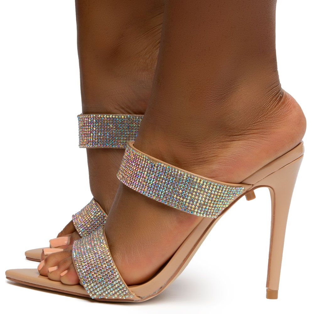 nude pointy toe heel