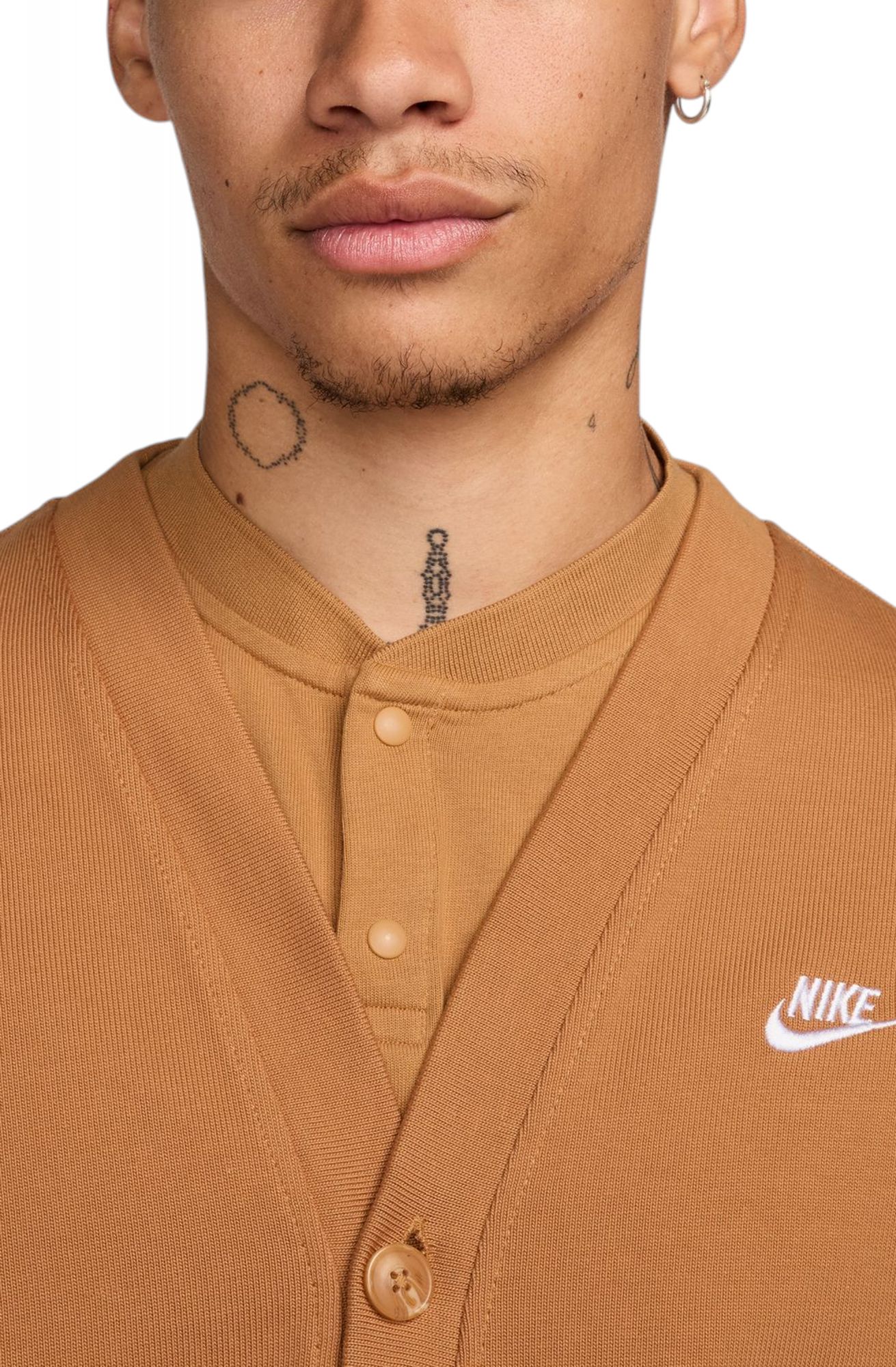 NIKE Knit Fairway Cardigan FN3898 224 - Shiekh