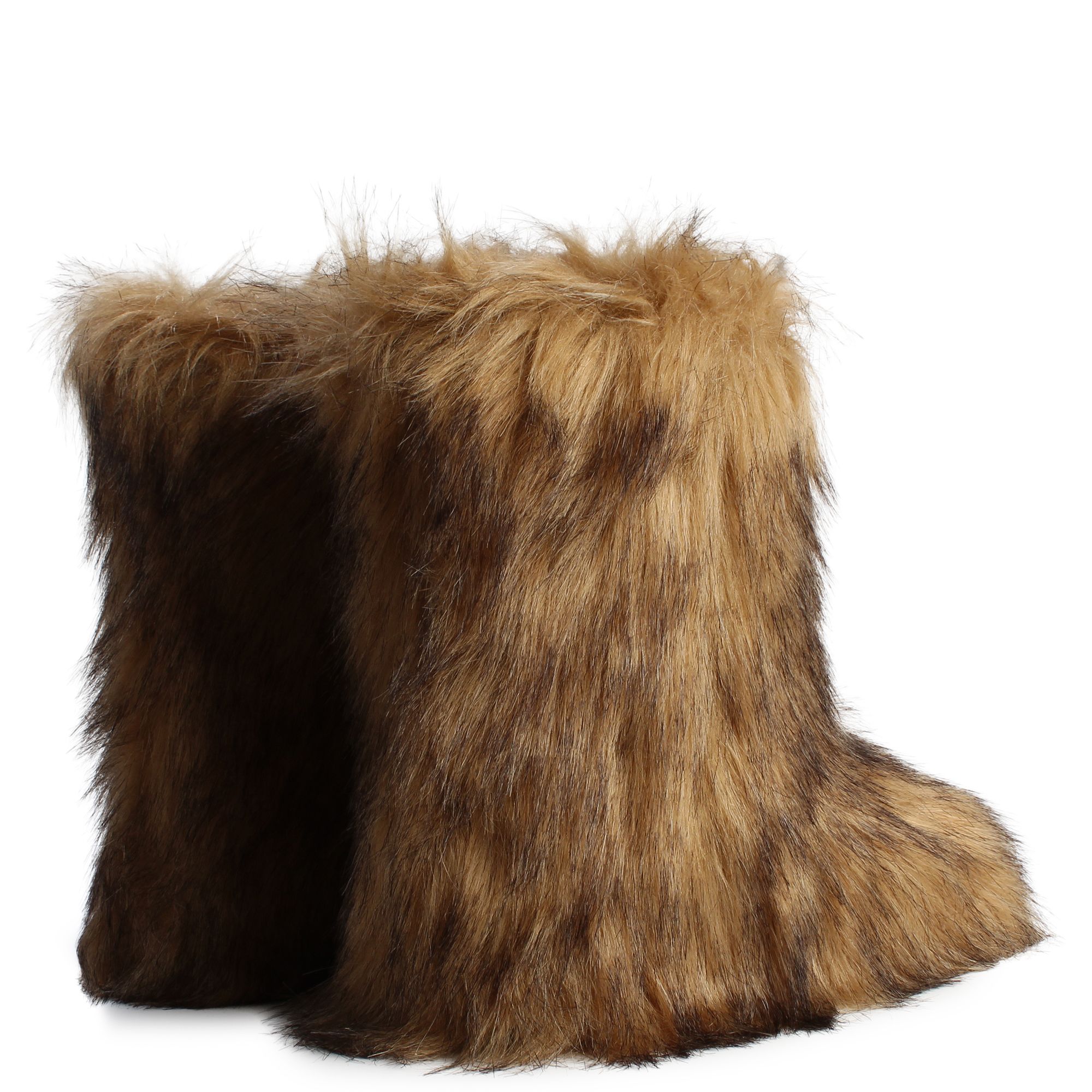 LEGEND FOOTWEAR INC Melanie-21 Faux Fur Bootie MELANIE-21-BRCO