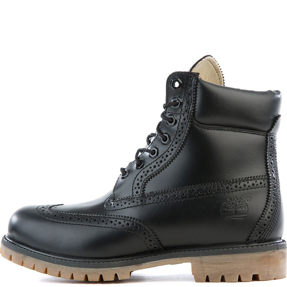 timberland perforated boots