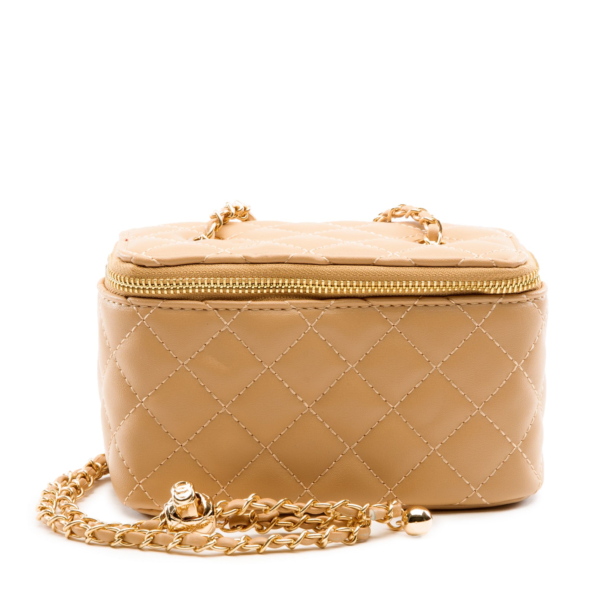 Liliana Quilted Rounded Square Crossbody Bag