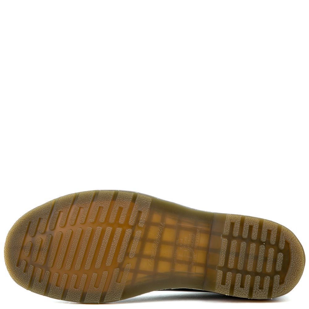 1461 zip tumbled leather oxford shoes