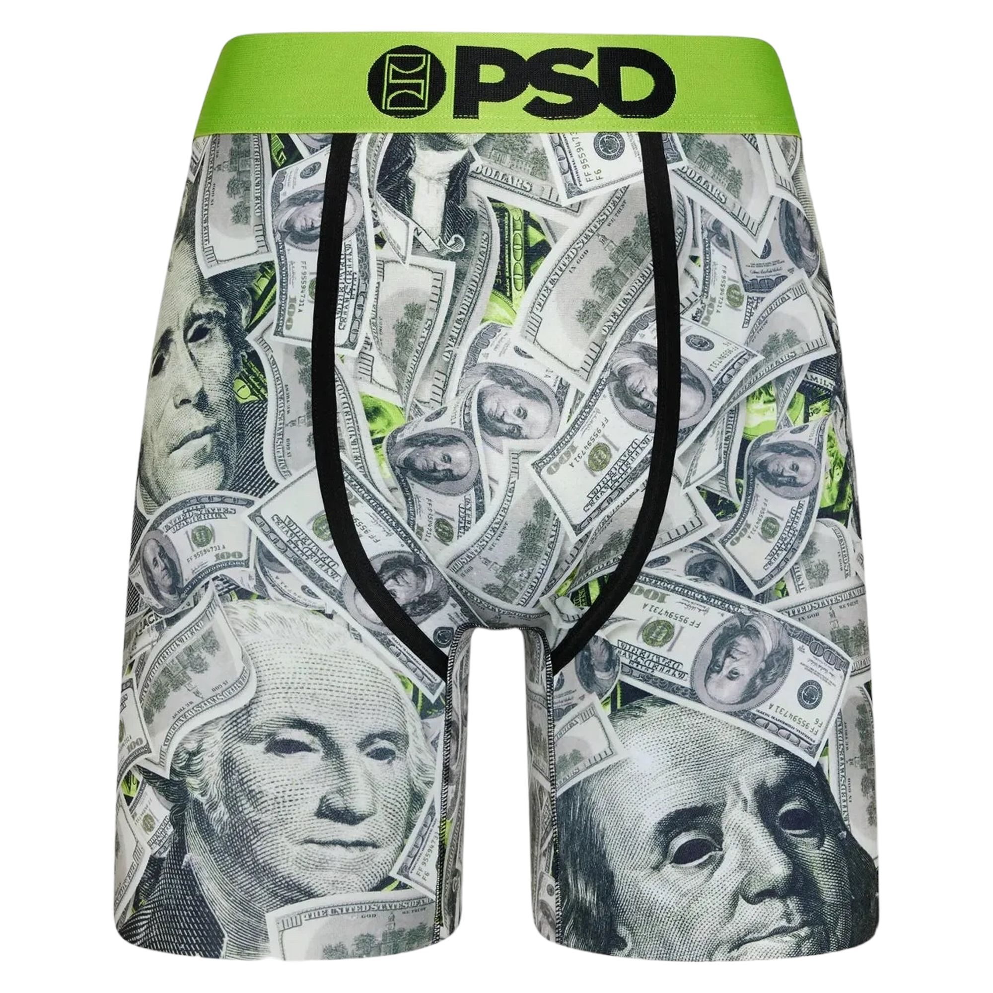 PSD Men's Keep It 100 Boxer Briefs, Green, L at  Men's Clothing store