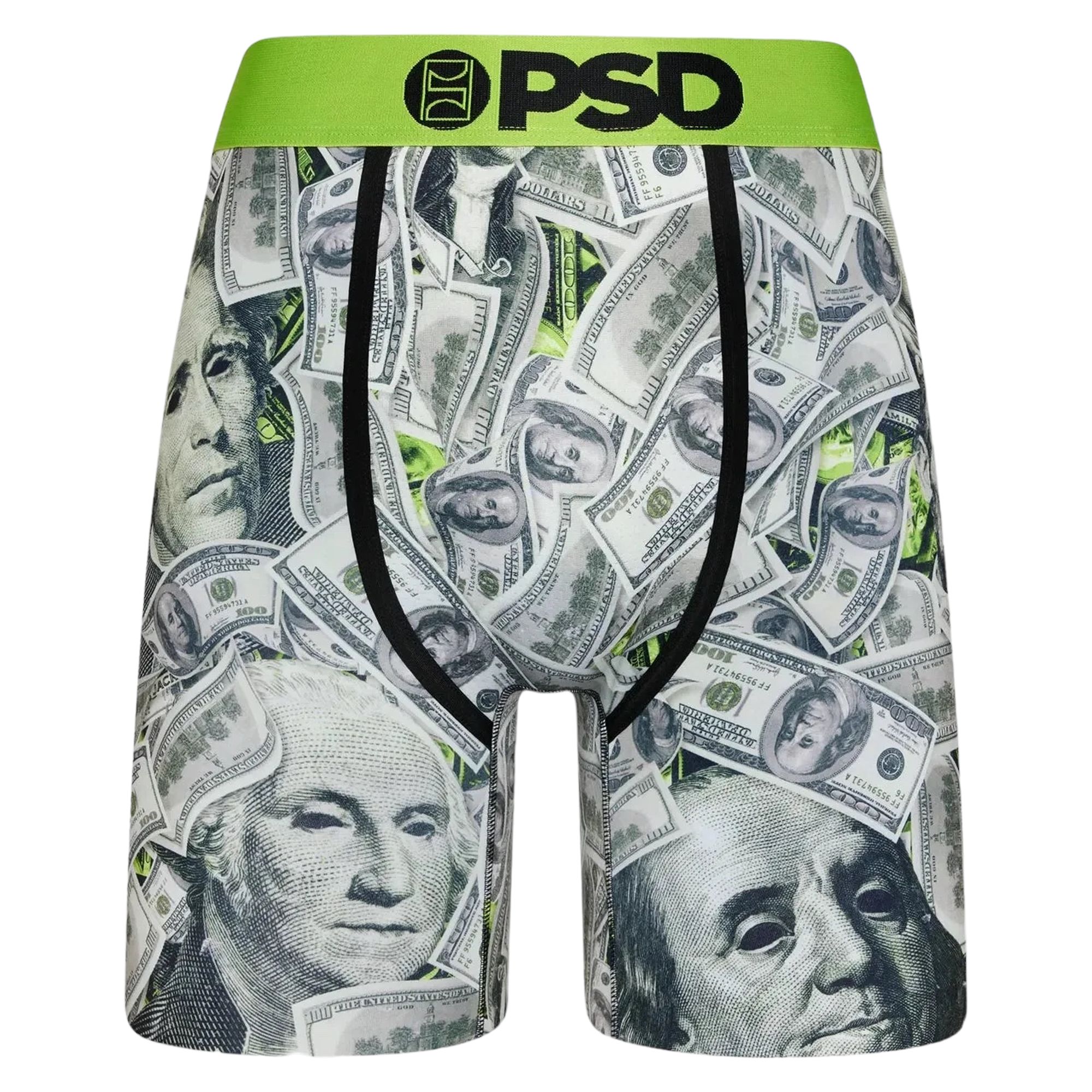 PSD Men's Keep It 100 Boxer Briefs, Green, L at  Men's