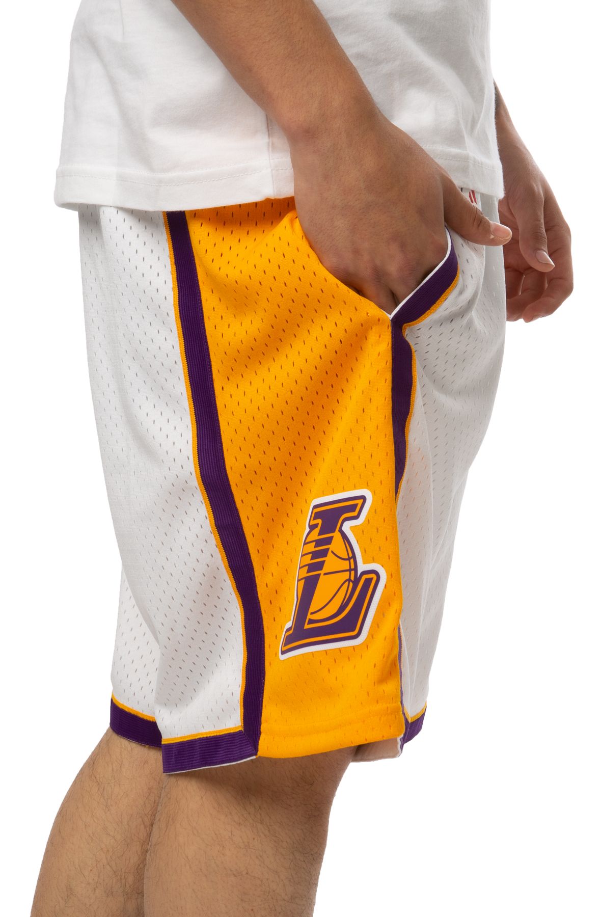 lakers women's shorts