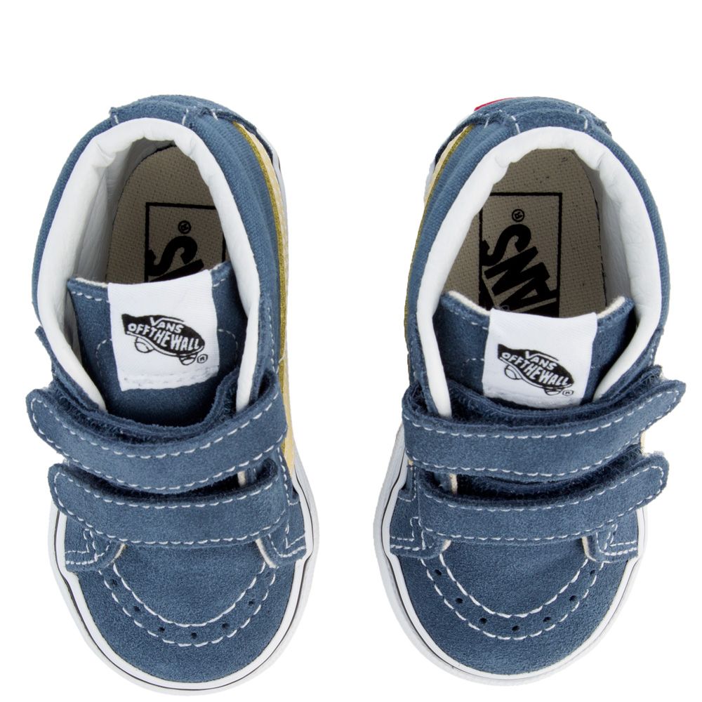 vans sk8 mid reissue vintage indigo pineapple
