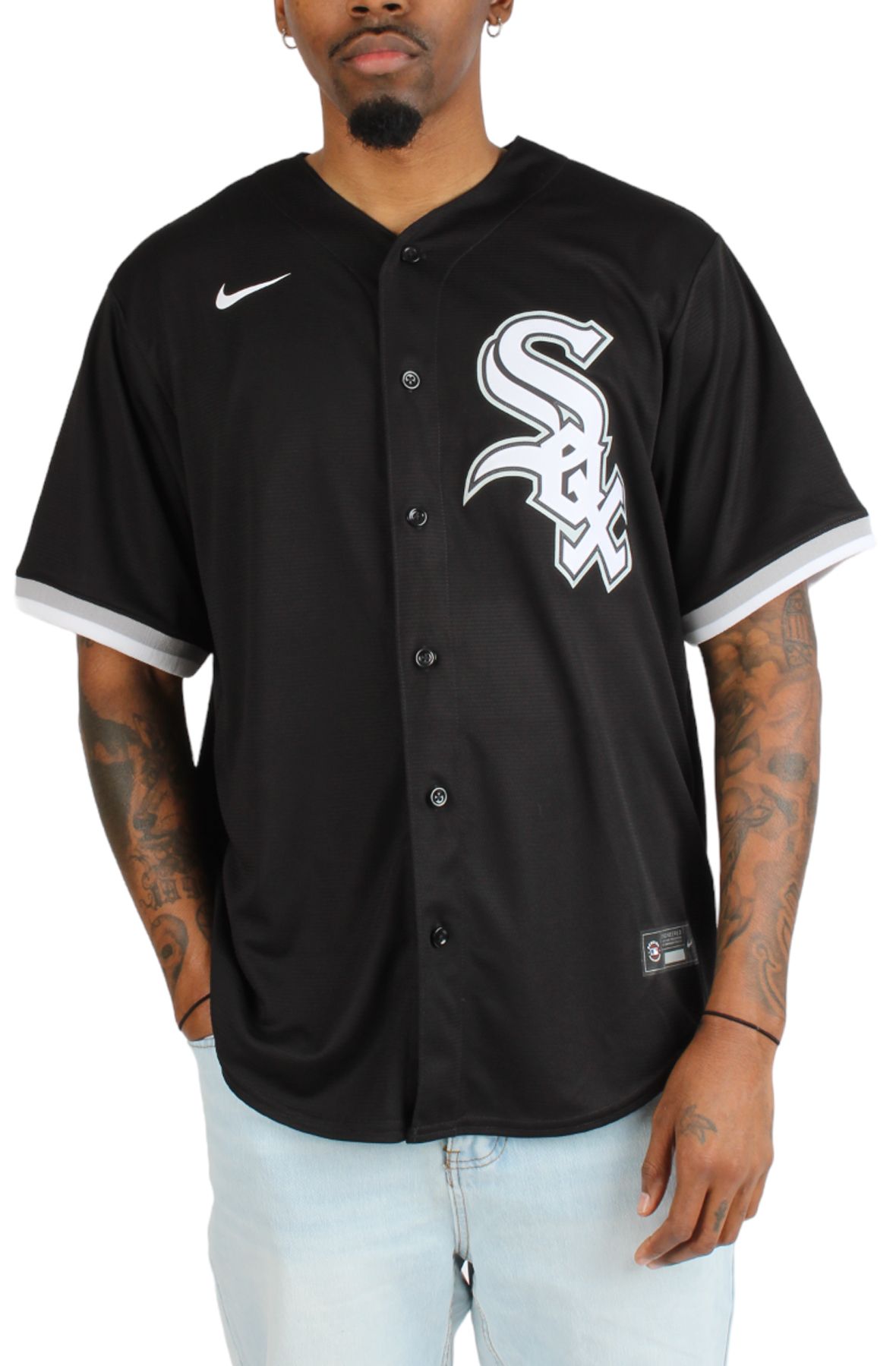 Nike Chicago White Sox KEN GRIFFEY JR Baseball Jersey BLACK