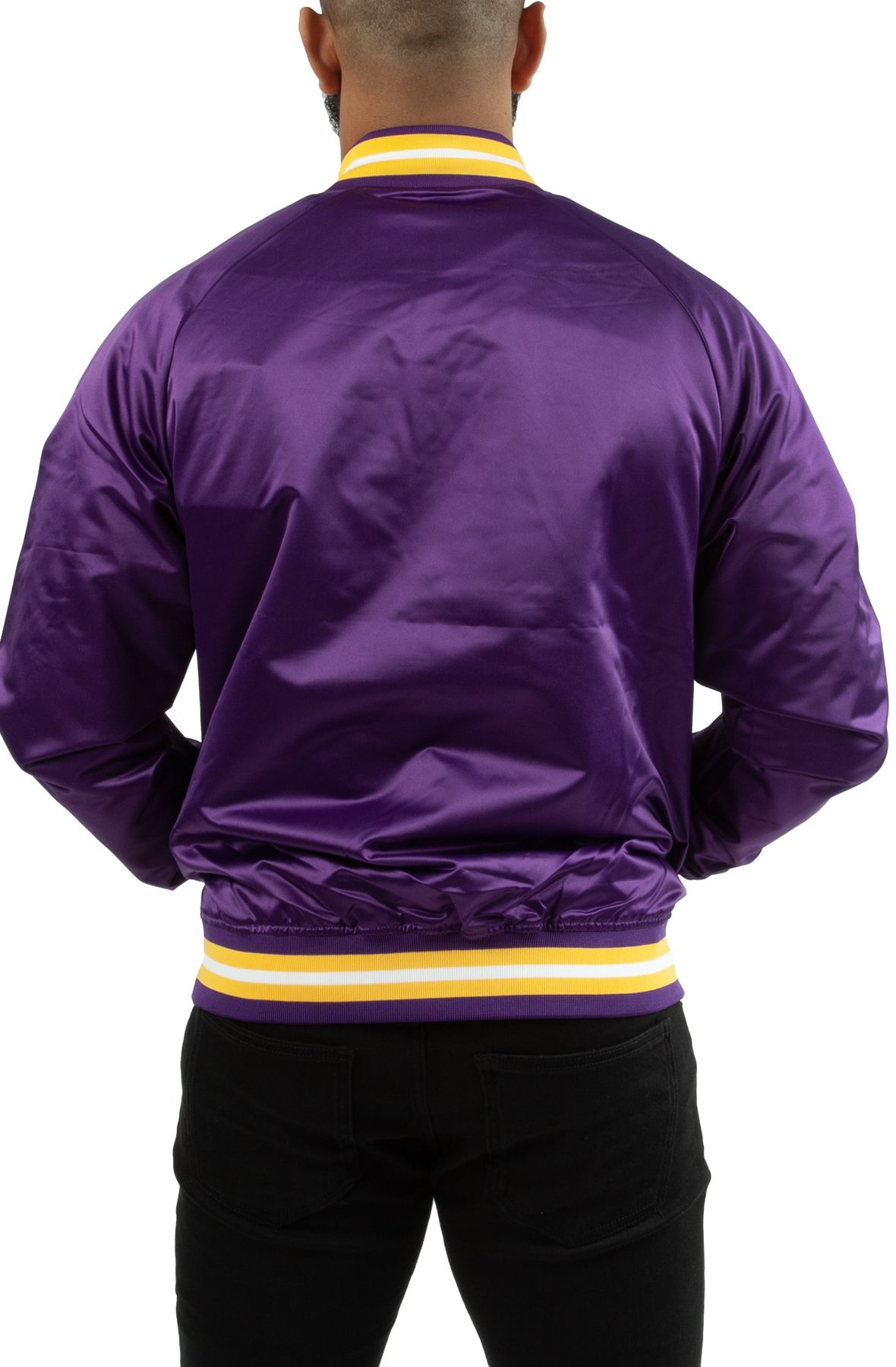 Mitchell & Ness Los Angeles Lakers Satin Jacket Men's 2XL