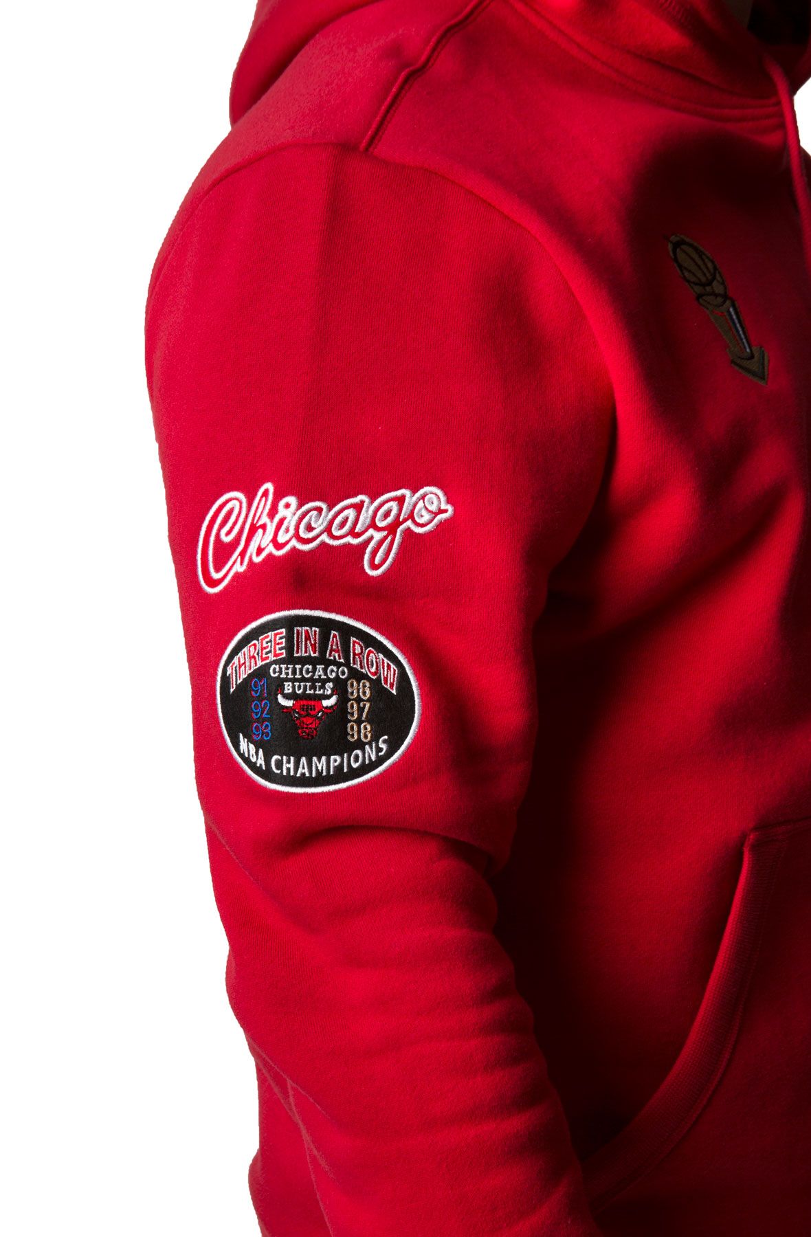 Chicago Bulls City Flag Hoodie Sweatshirt Size S HTF