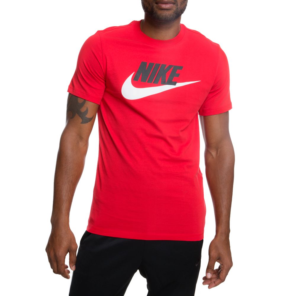Nike Men's T-Shirt - Red - S