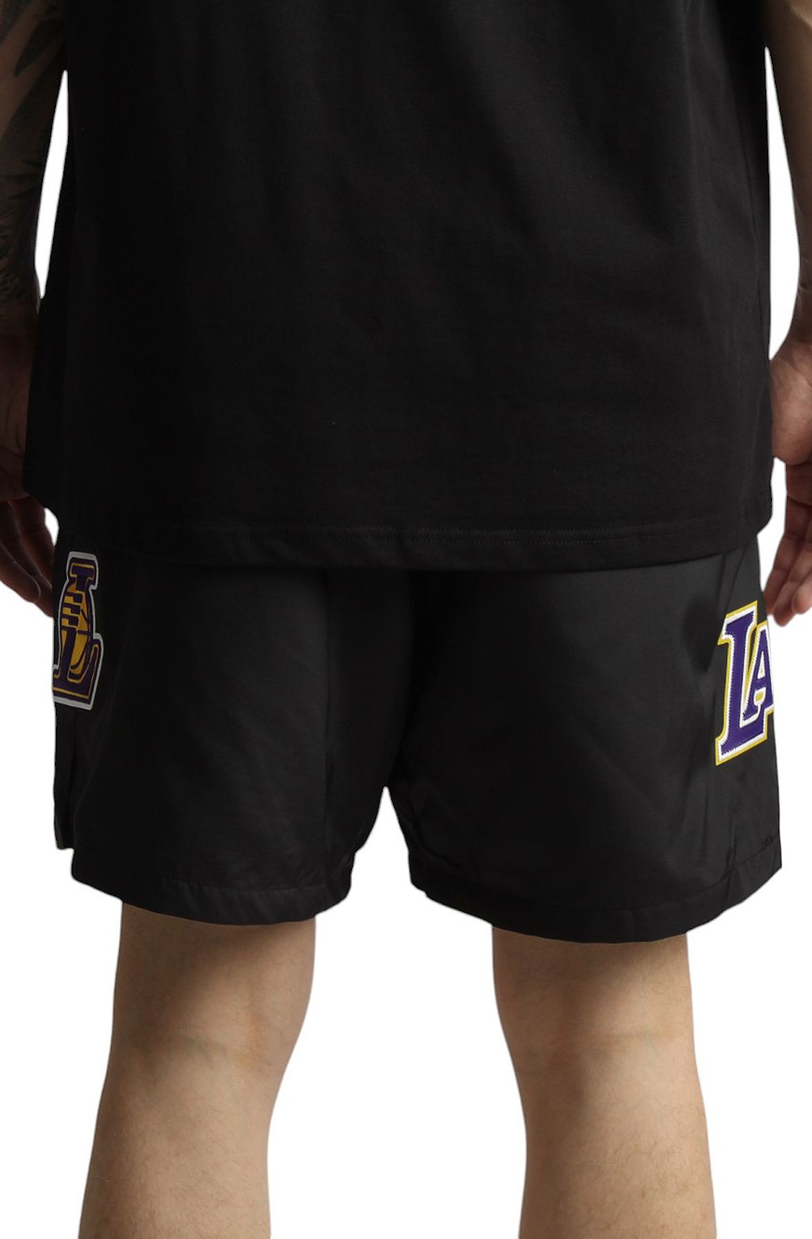 PRO STANDARD NBA Los Angeles Lakers Woven Shorts BLL357055-BLK