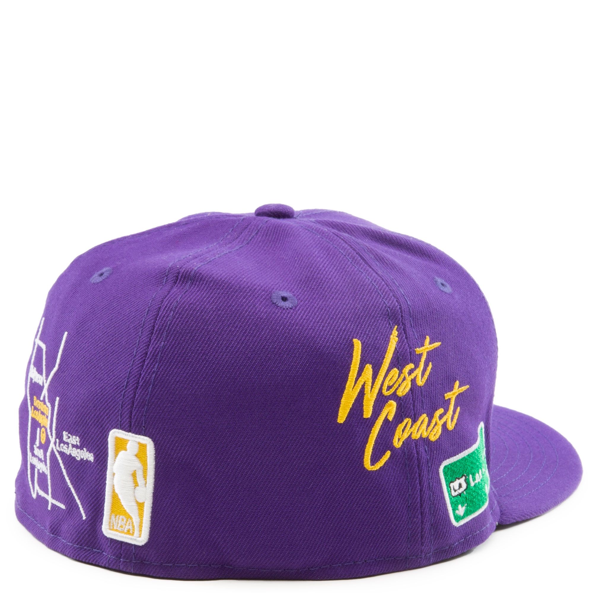 Purple Los Angels Lakers NBA City Transit Collection By New Era