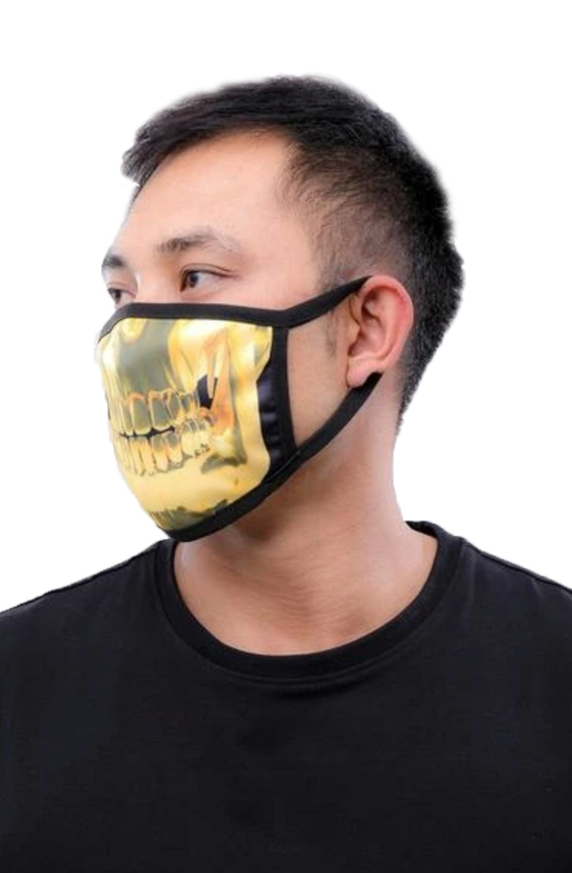 Gold Teeth Face Mask