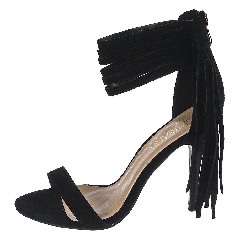 Fringe high heels online