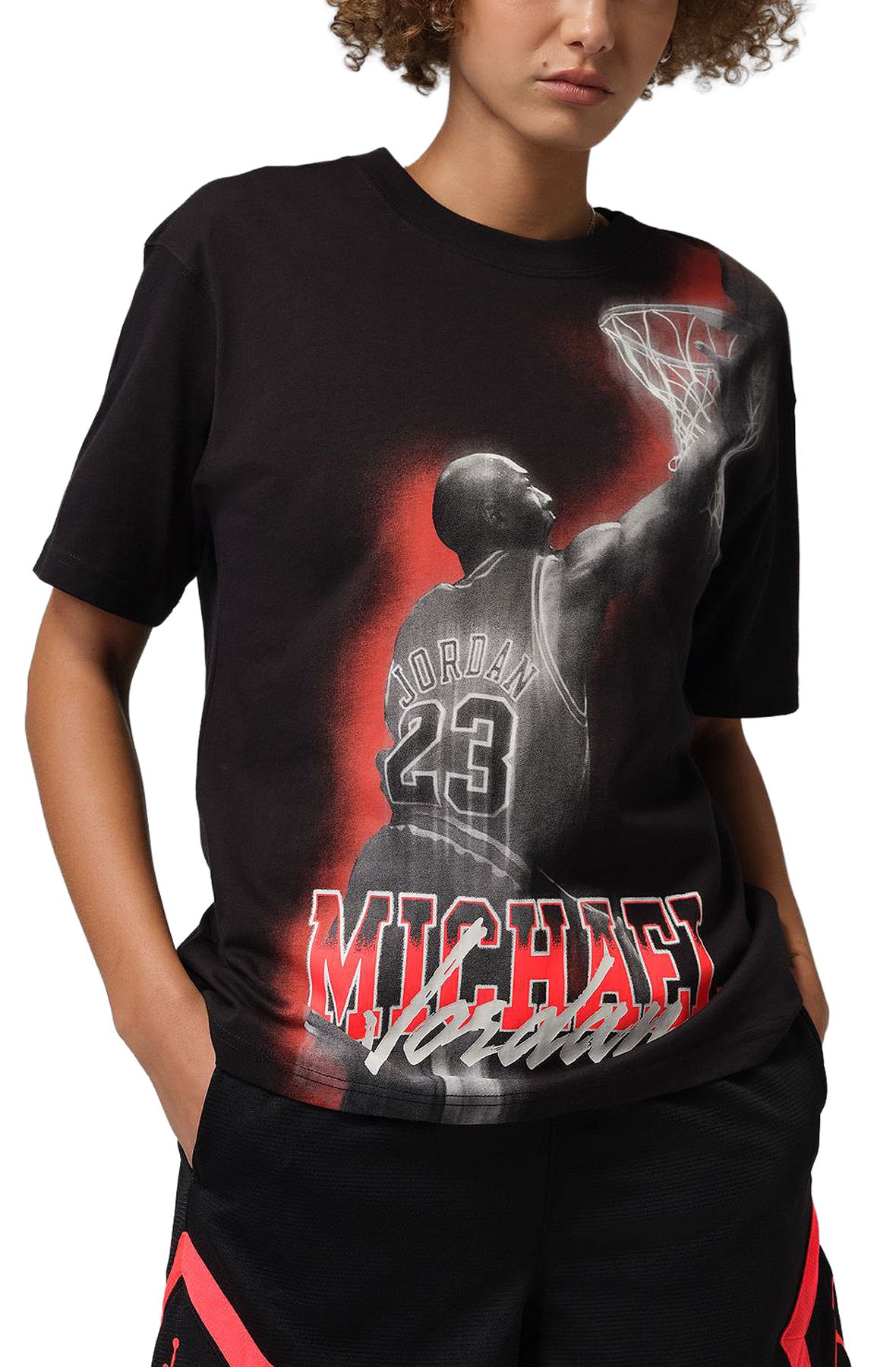 JORDAN Sport Heritage Dri-FIT Graphic T-Shirt IO8722 010 - Shiekh