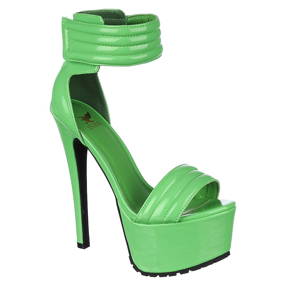 SHIEKH Reed High Heel Platform REED/MINT - Shiekh