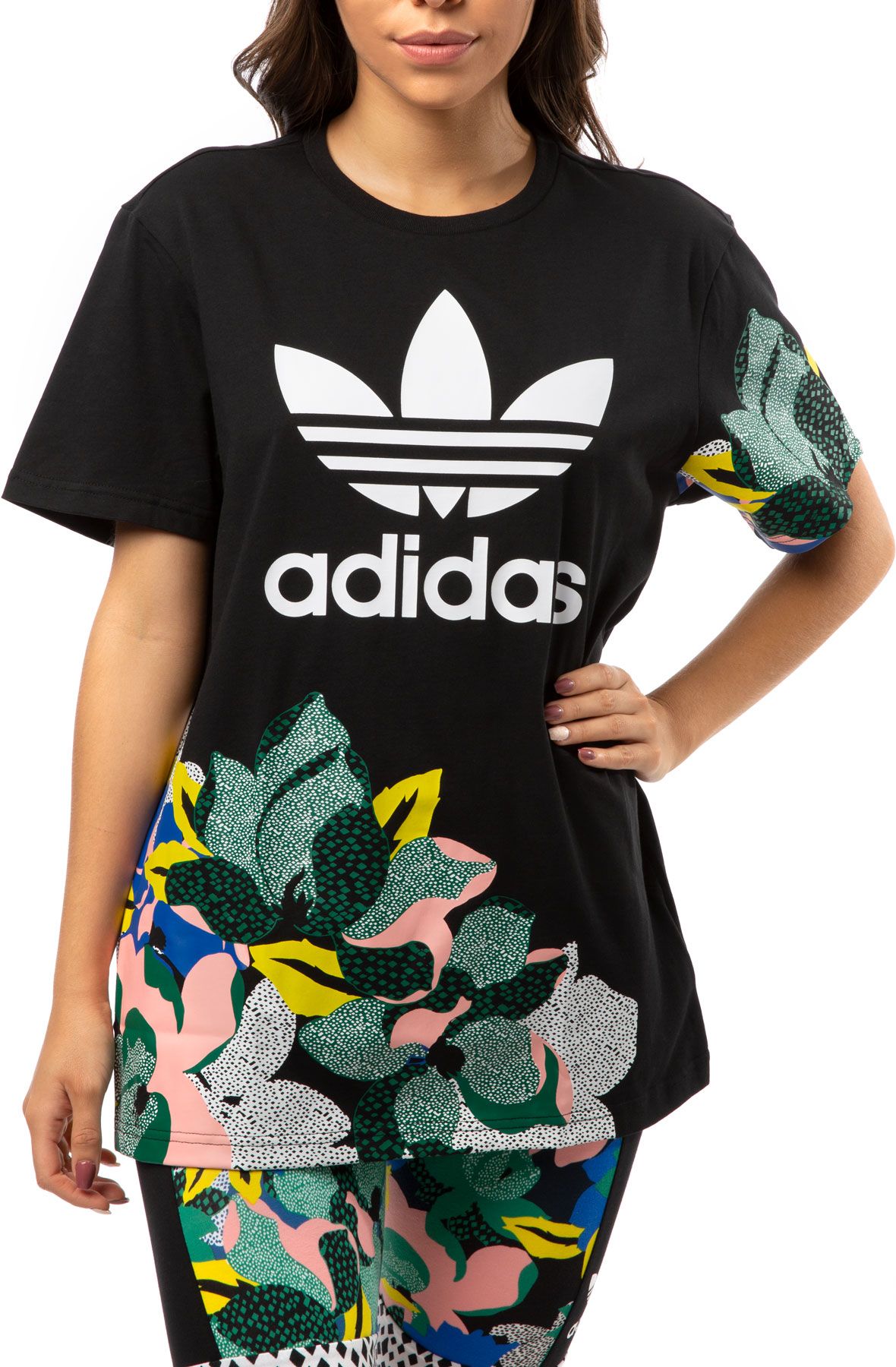 Adidas Trefoil Tee - Womens S / Orchid Fusion