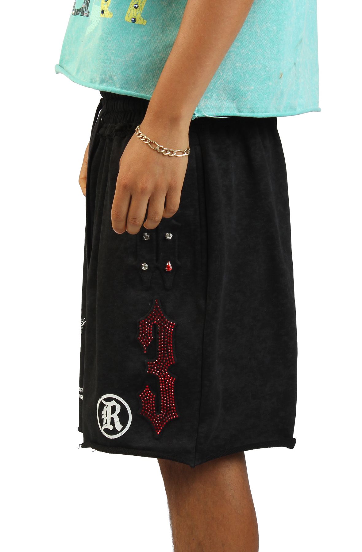 REBEL MINDS Multiverse Shorts 610-31917BLK - Shiekh